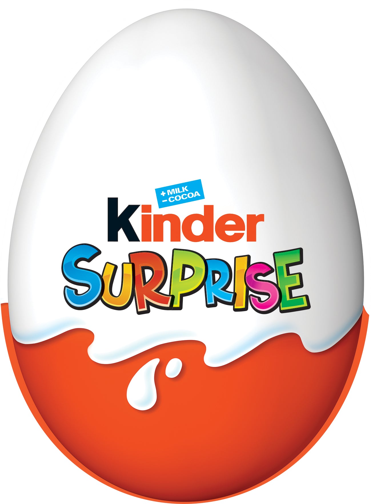 Kinder Surprise maitosuklaahahmo maitoisalla sisäpinnalla. sisältää lelun 20g
