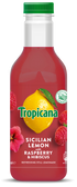 Tropicana sicilian lemonade vadelmatäysmehu hibiskus 0,9l