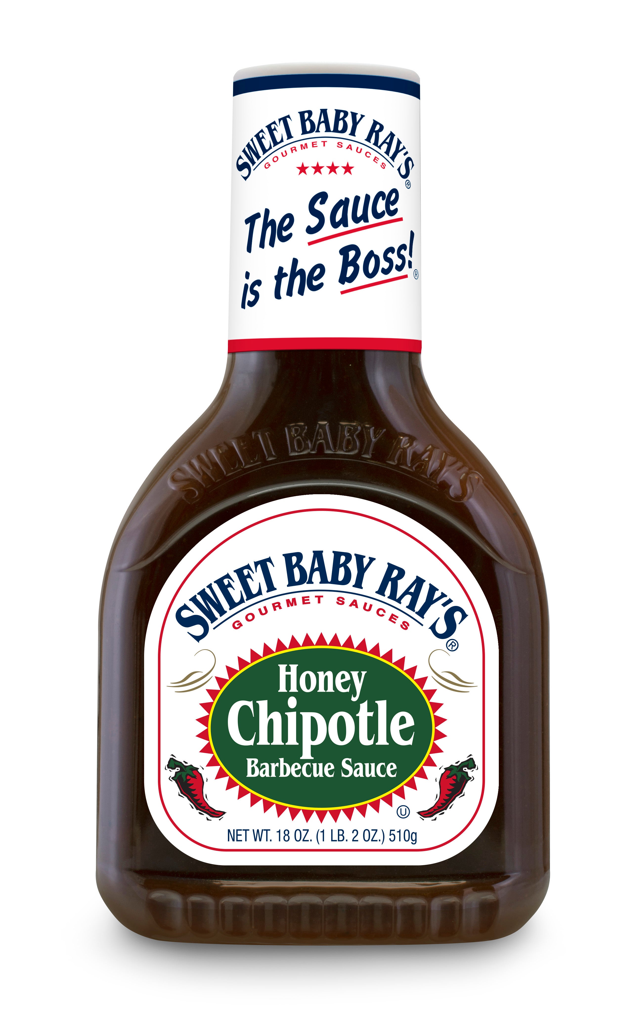 Kastike BBQ Hunaja-Chipotle de Sweet Baby Ray's 510g
