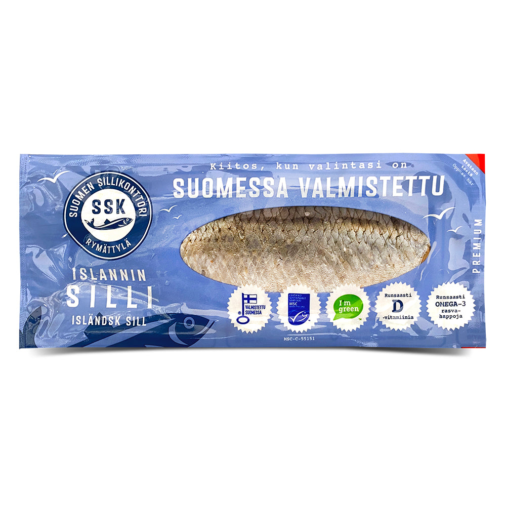 Suomen Sillikonttori Islannin silli 250g+ MSC