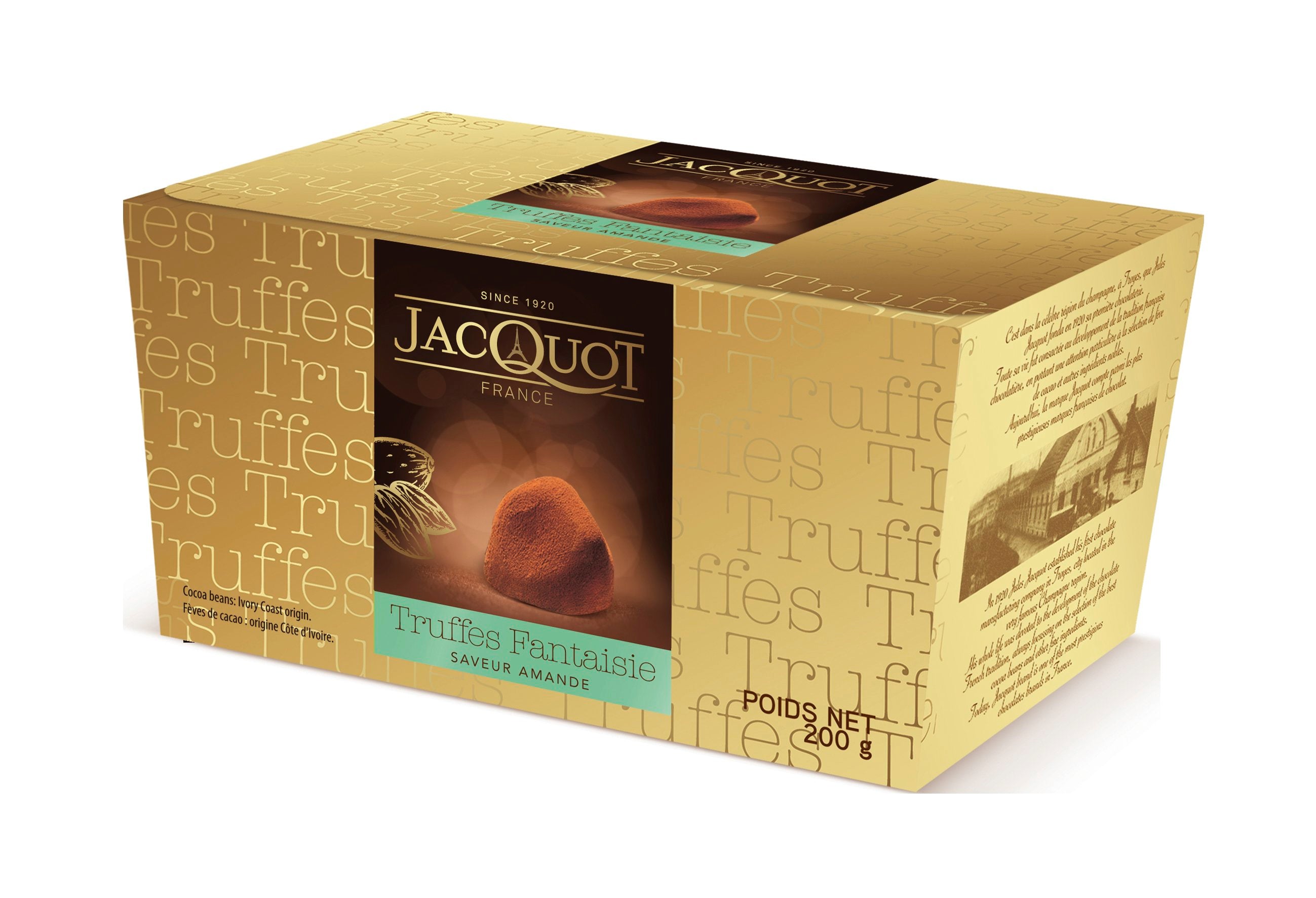 Jacquot tryffeli Manteli 200g