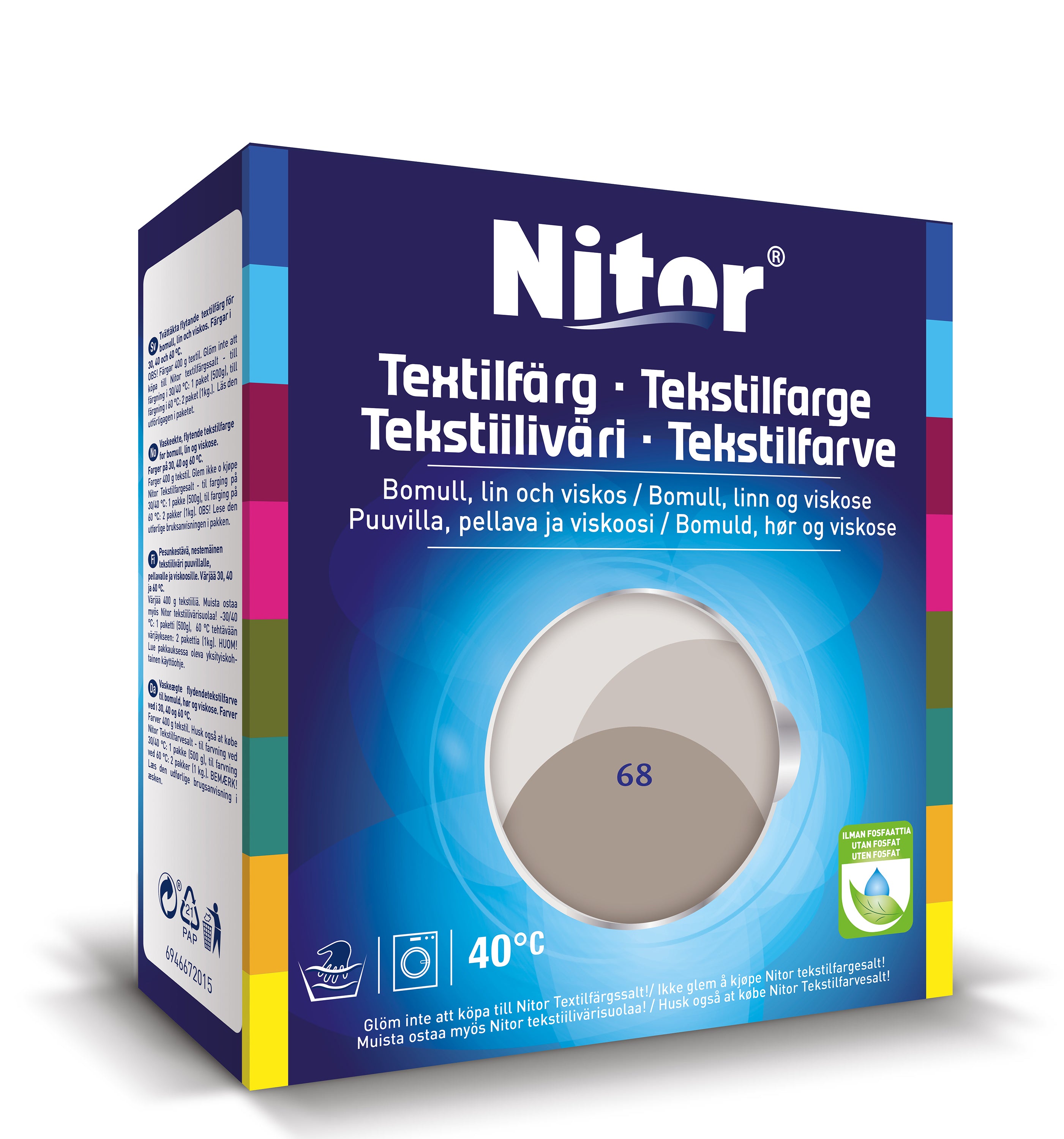 Nitor tekstiiliväri 175g 3068 myyränharm