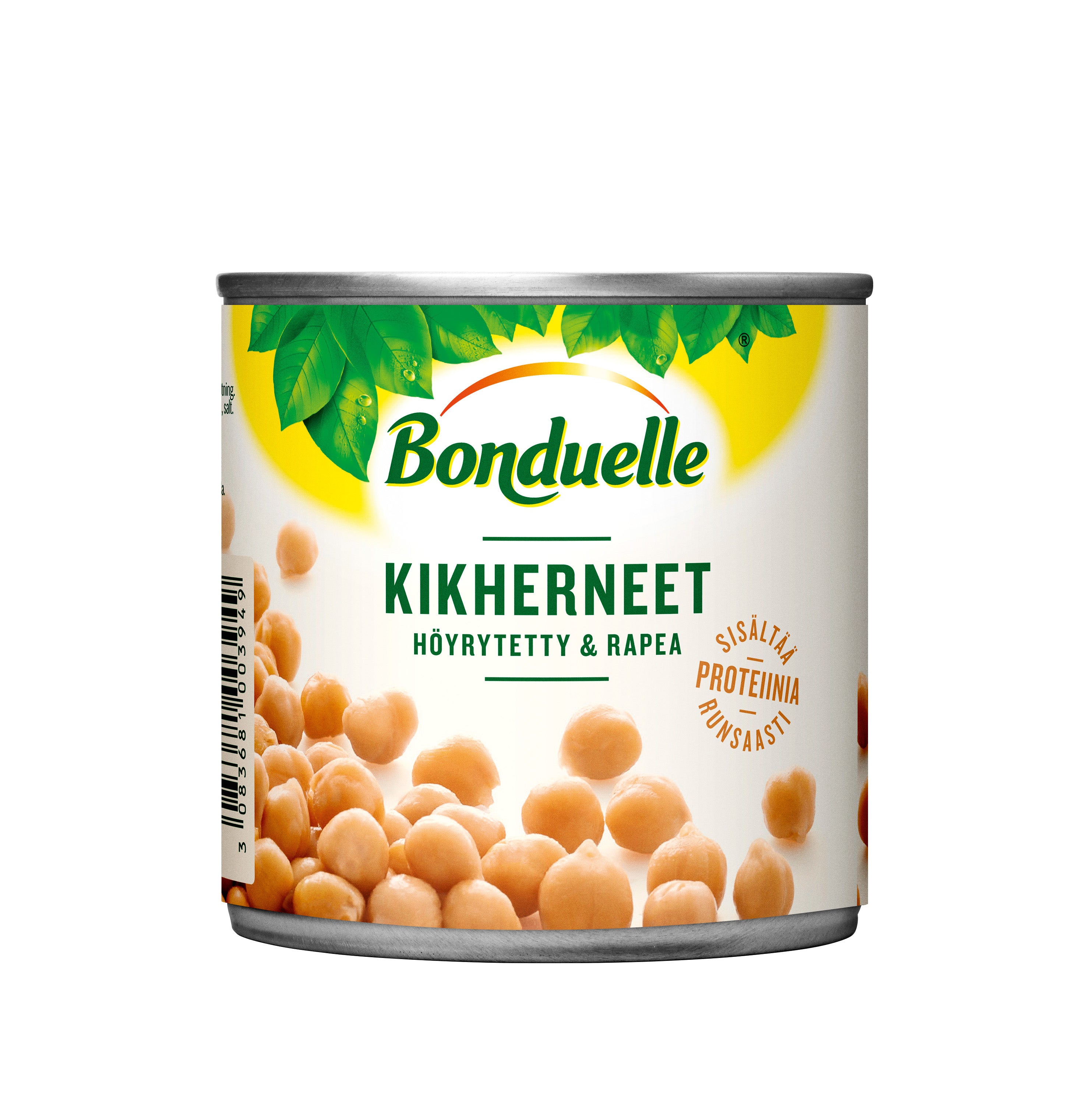 Bonduelle 310g/265g kikherneitä höyrytetty&rapea