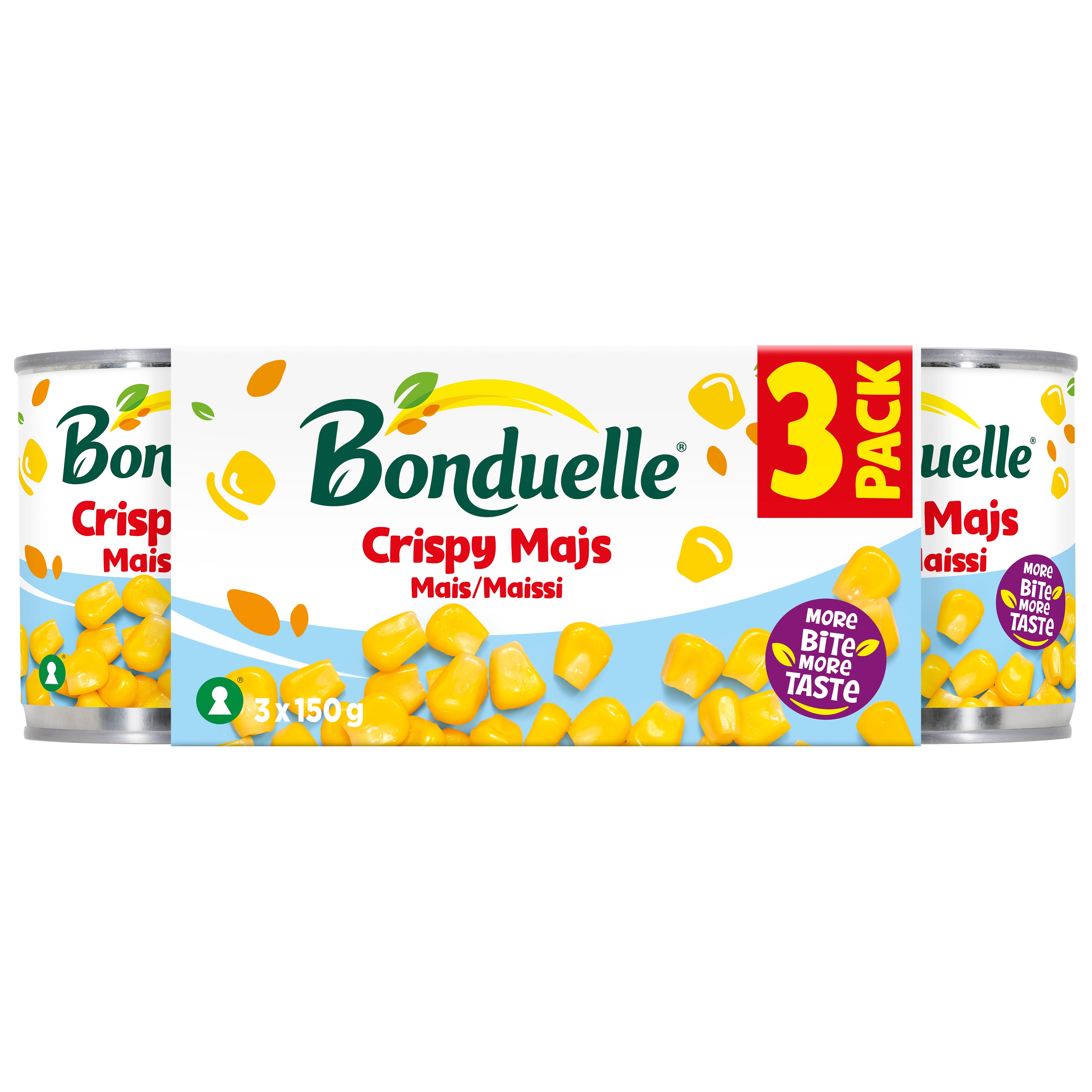 Bonduelle 450g/3x140g Maissi 3-pakkaus