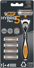 BIC Hybrid Flex 5 varsi ja 4 vaihtoterää