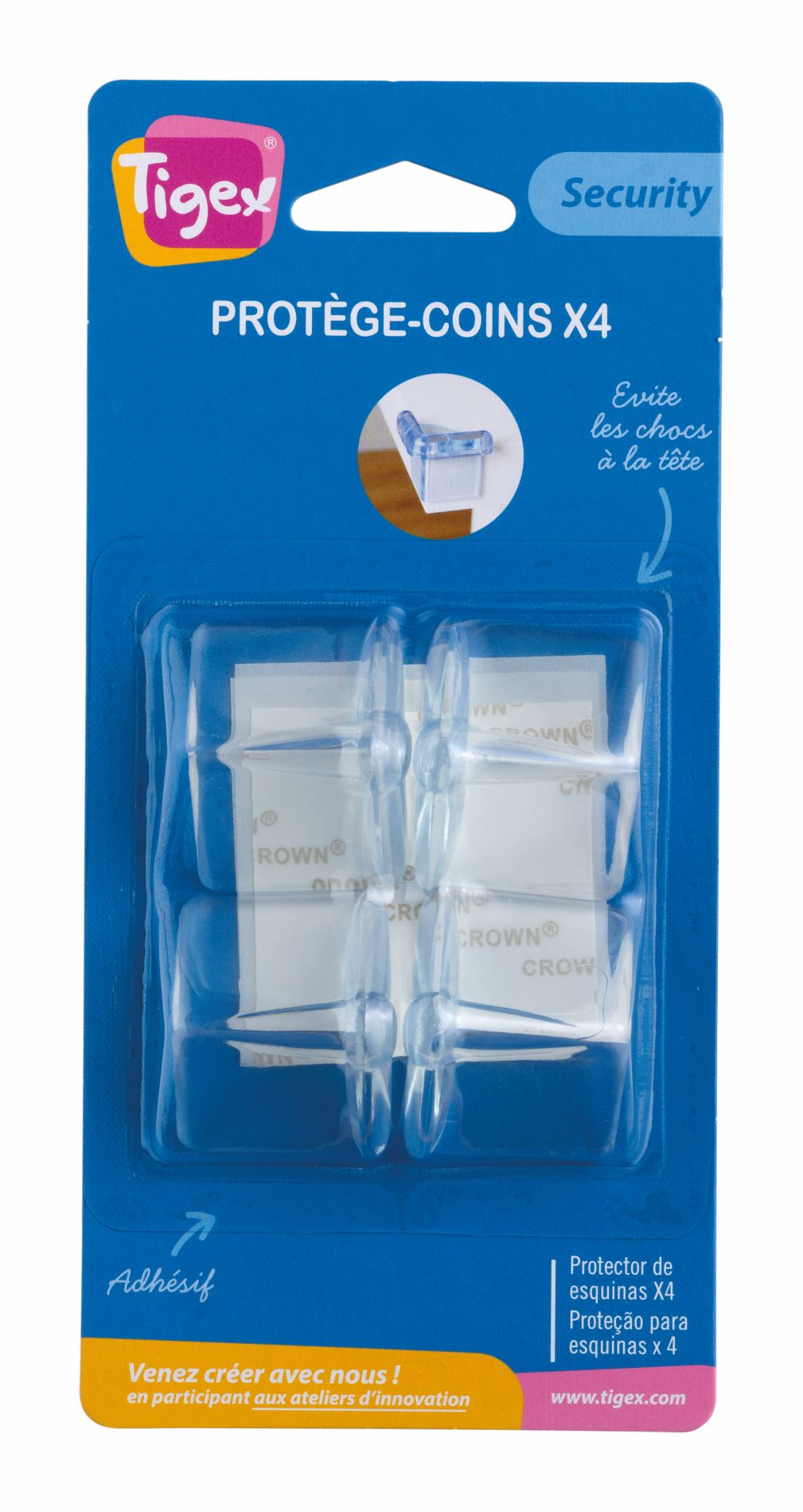 TIGEX Kulmasuojat 4 Kpl