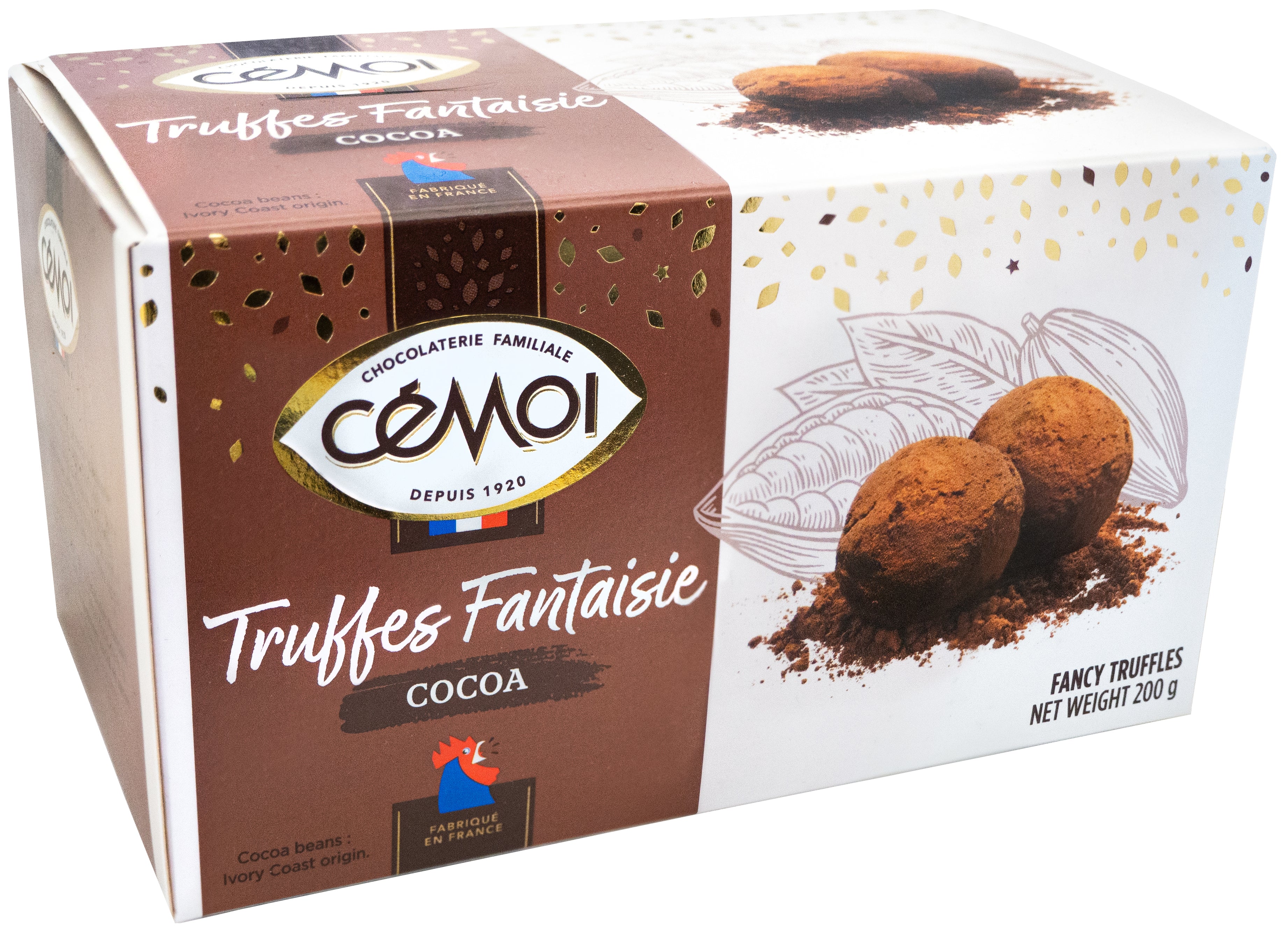 Cemoi Perinteinen tryffelisuklaa 200 g