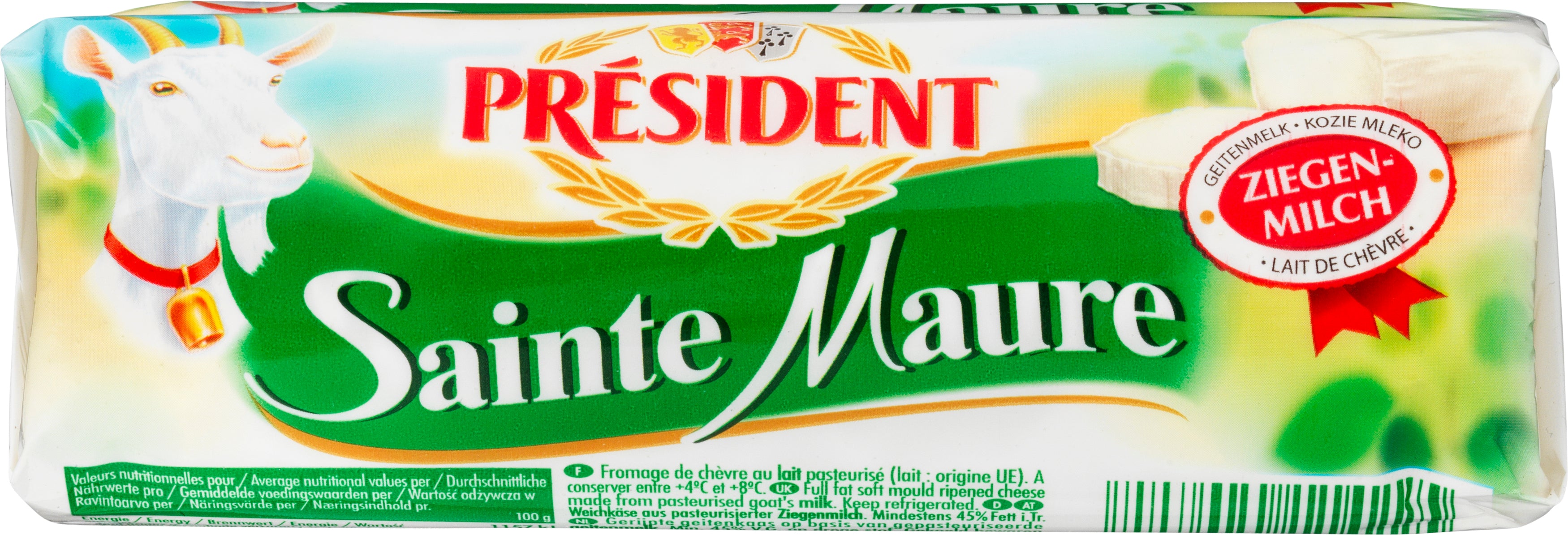 Président Sainte Maure vuohenjuusto 200g