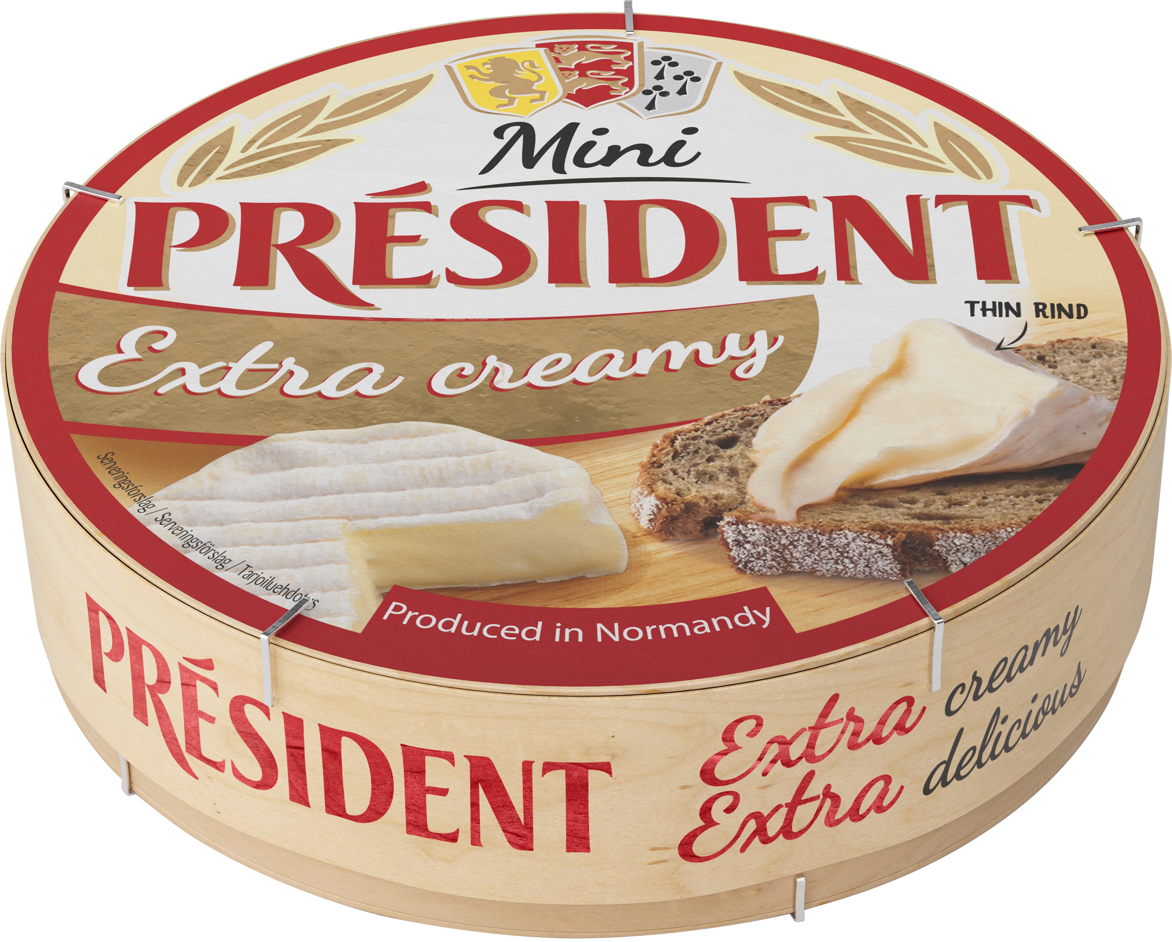 Président Mini Extra Creamy 135g