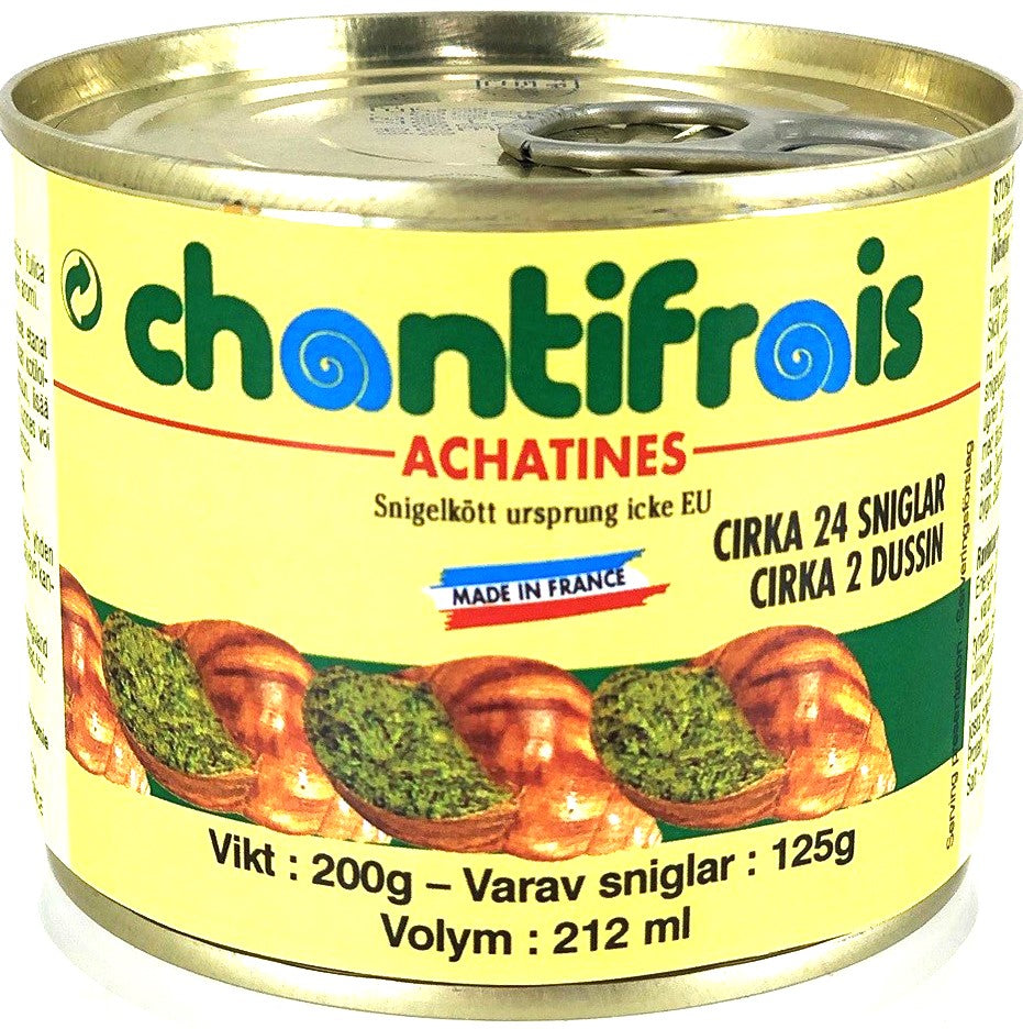 Chantifrais Achatines 200g/125g