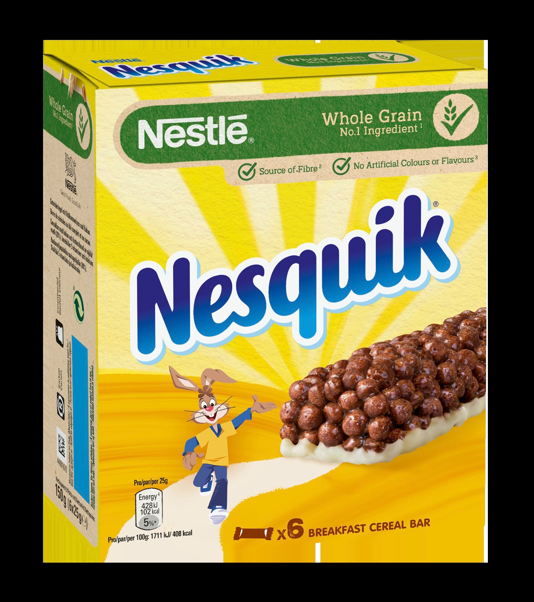 Nesquik 6x25g viljapatukka