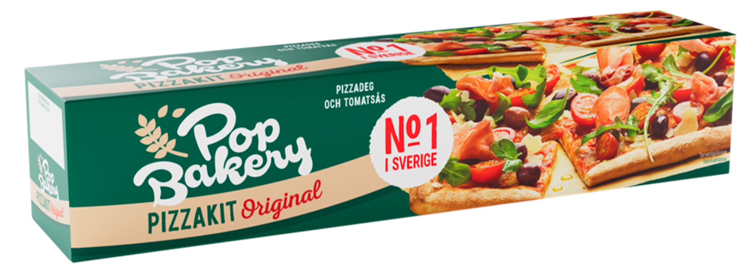 Pop! Bakery 600g Pizza Kit taikina ja tomaattikastike
