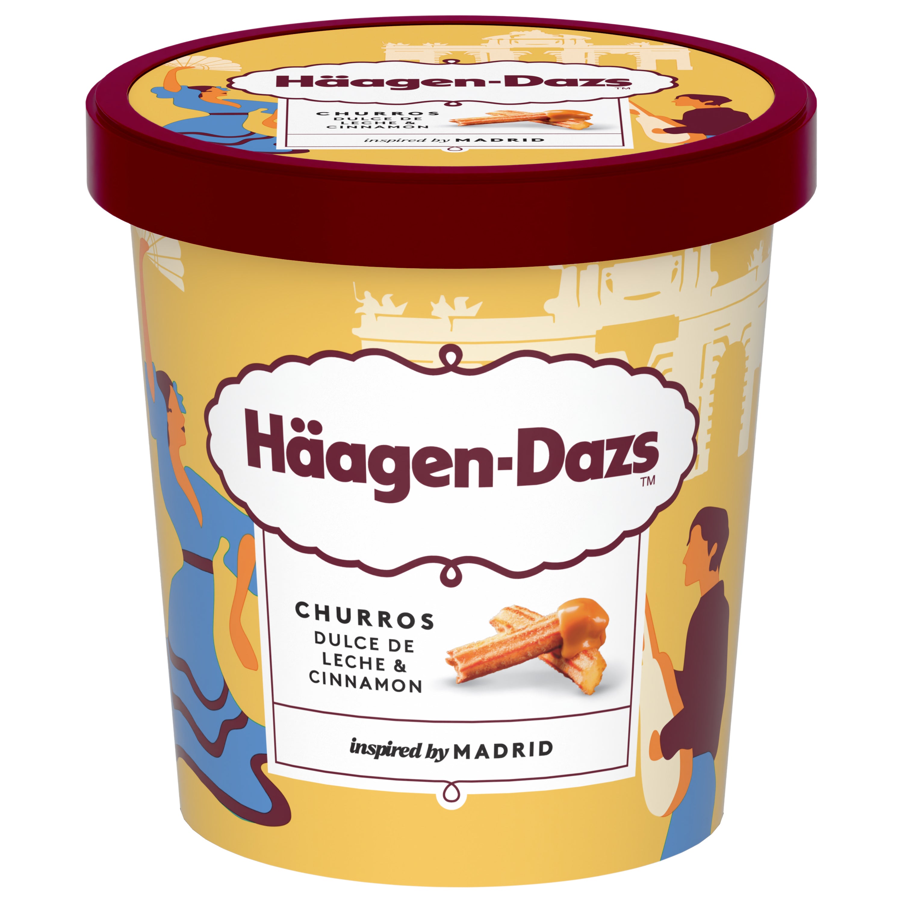 Häagen-Dazs Churros Dulce de Leche & Cinnamon jäätelö 420ml