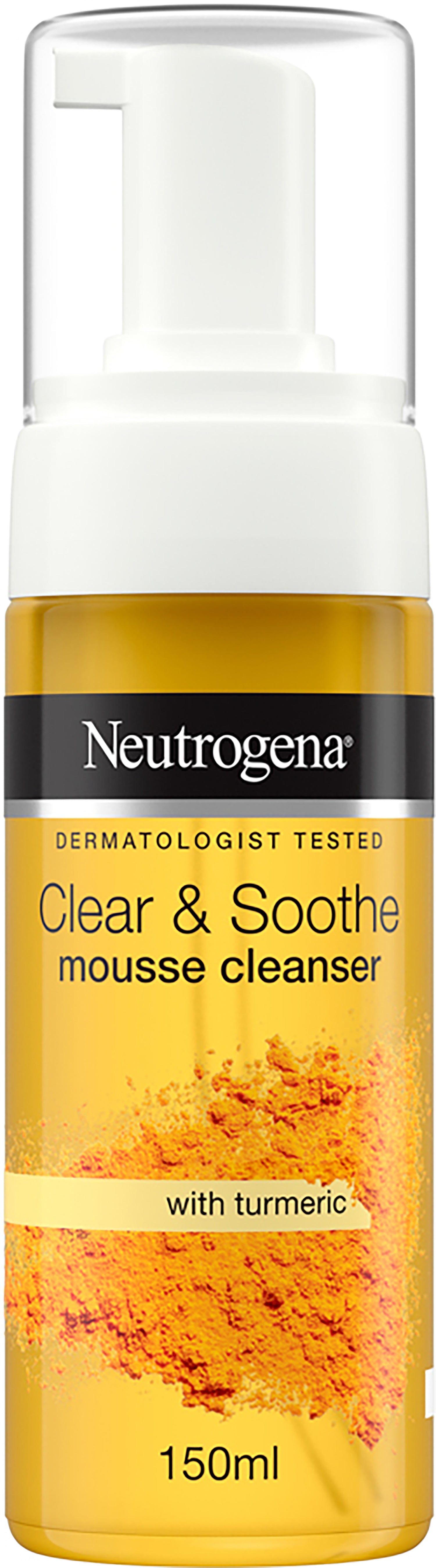 Neutrogena puhd.vaahto 150ml Clear Sooth