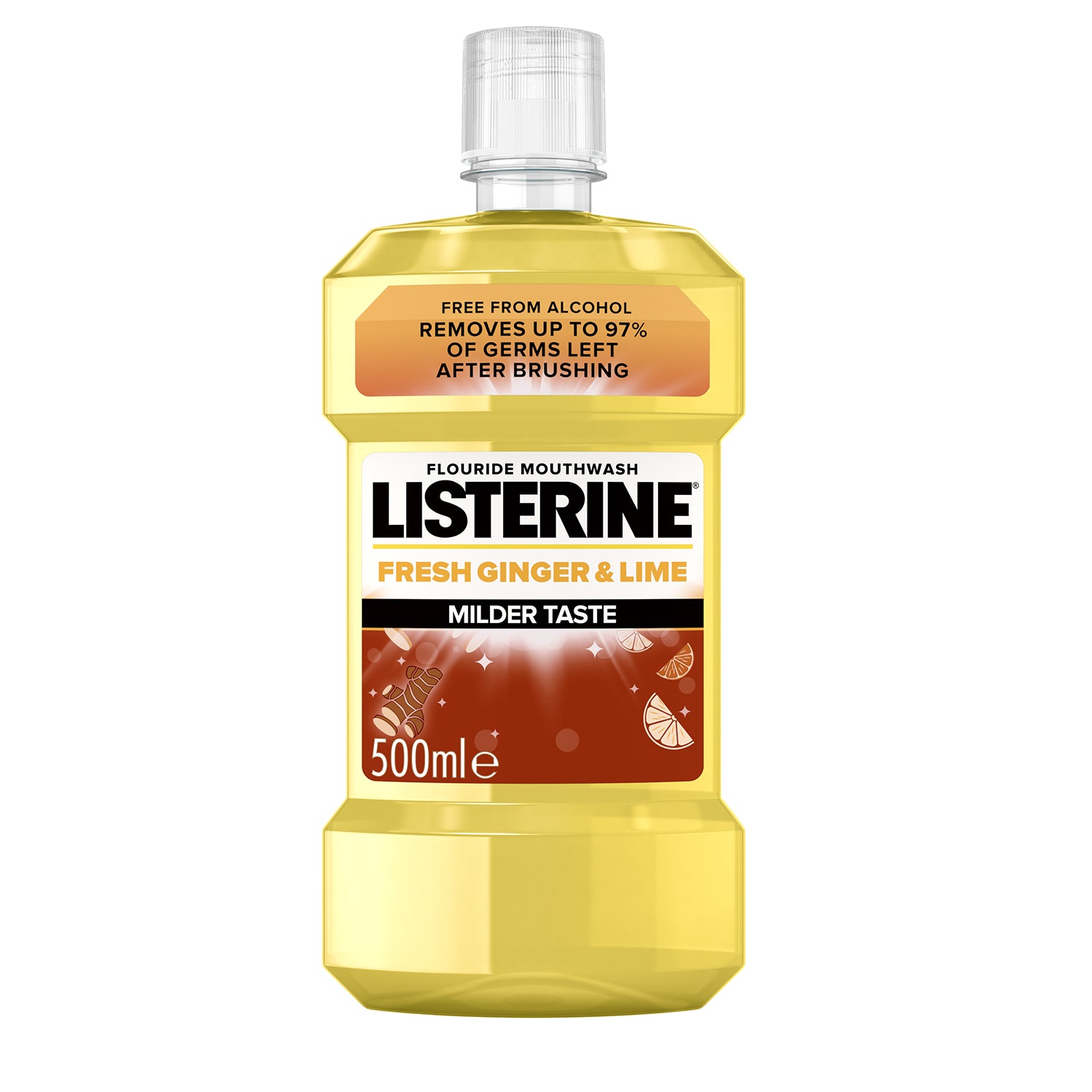 Listerine suuvesi 500ml Ginger Lime Mild