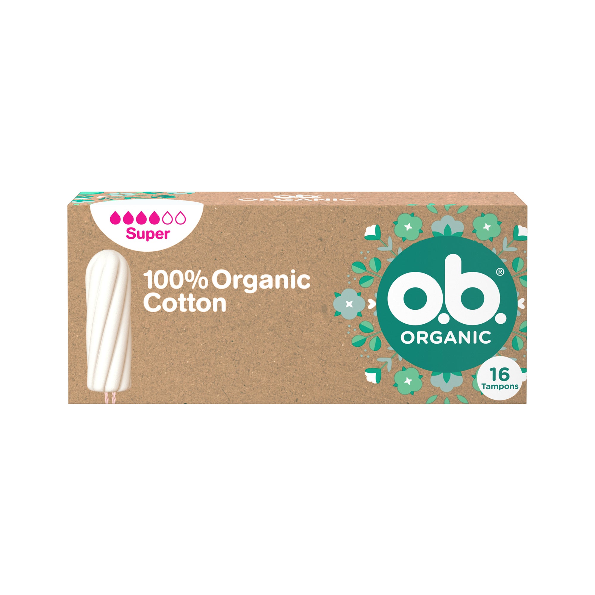 o.b.® Organic Super 16 kpl