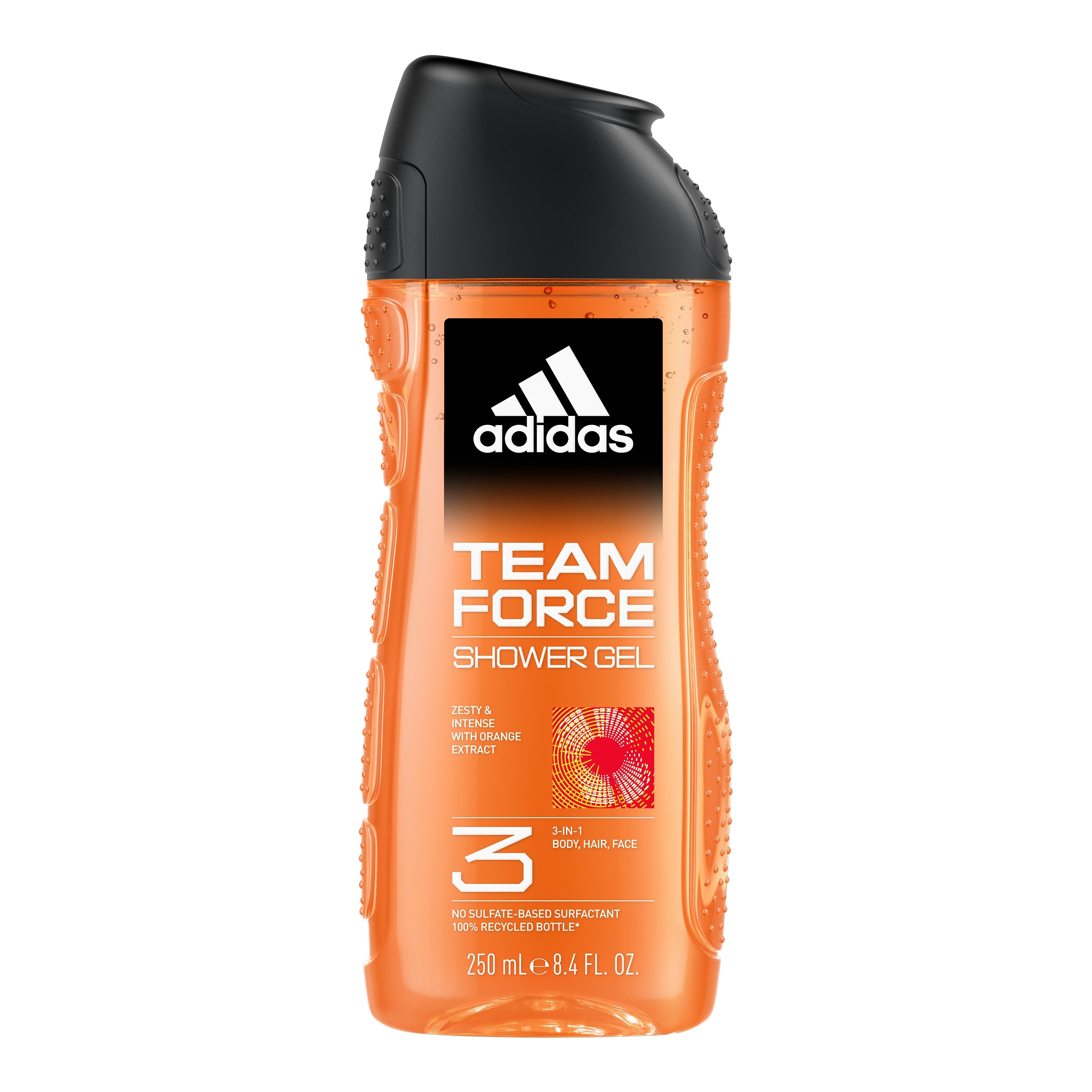 Adidas M suihkugeeli 250ml 3in1 Team For