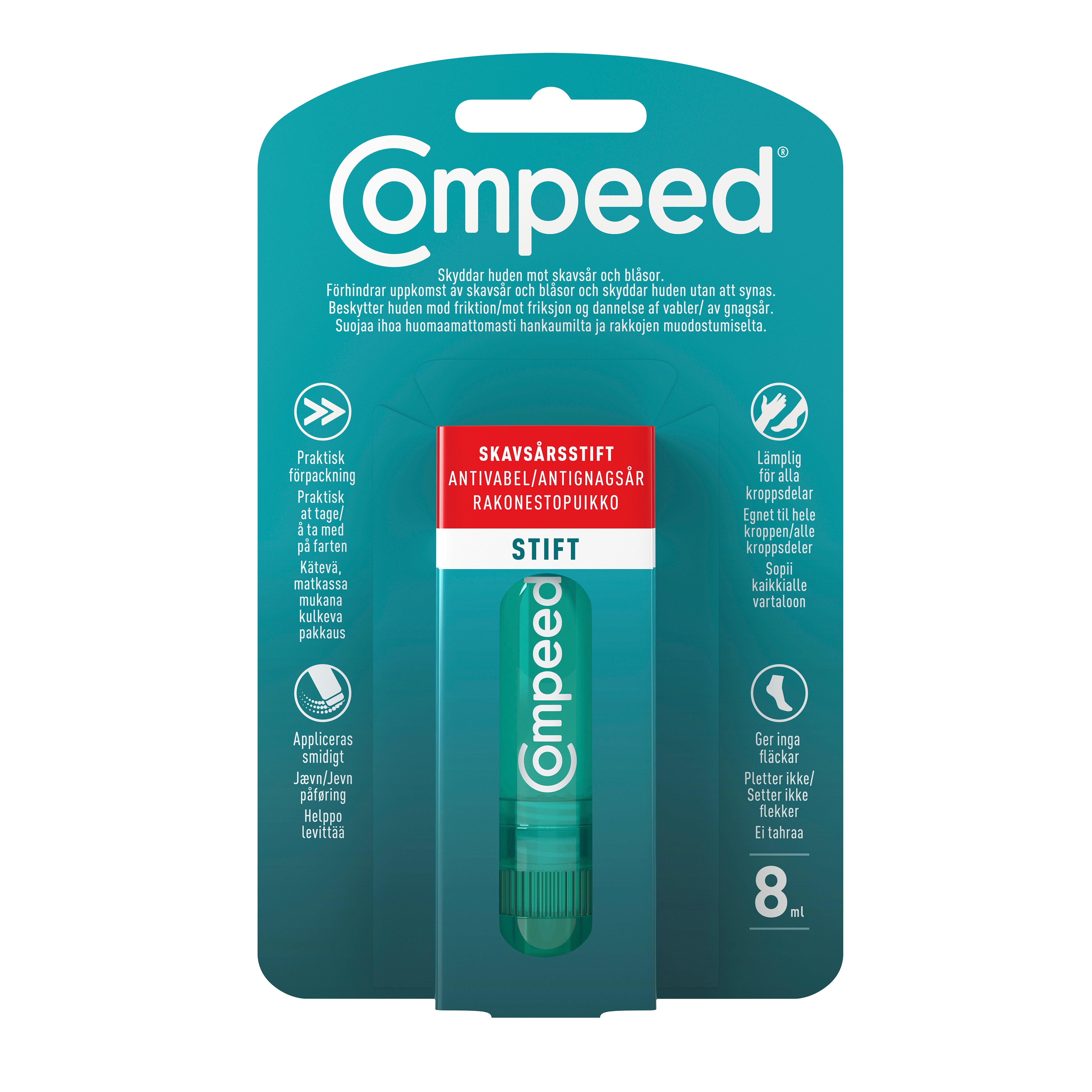 Compeed rakonestopuikko 8 ml