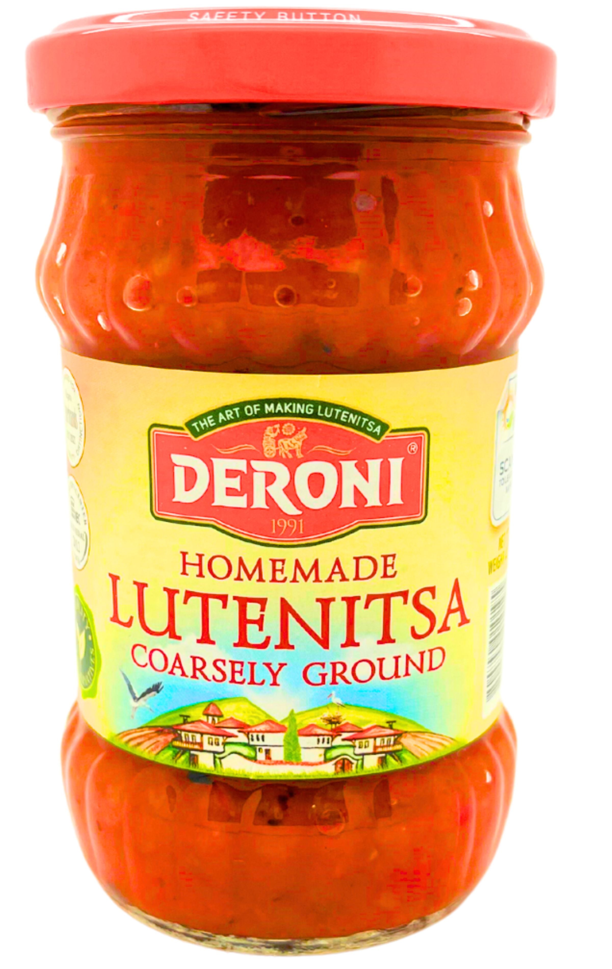 Deroni paprika-tomaattitahna Lutenitsa 265 g