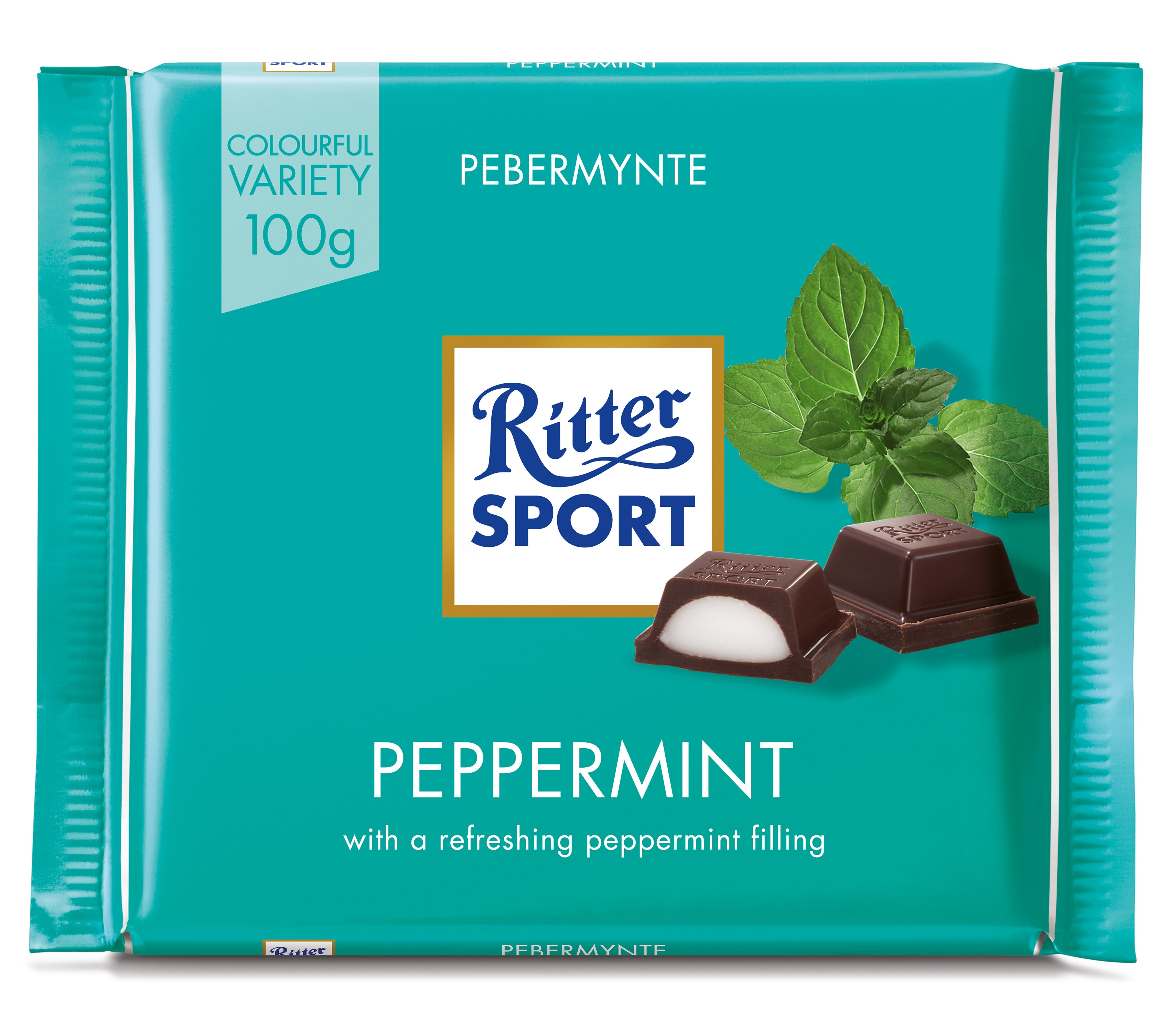 Ritter Sport 100g Peppermint suklaalevy