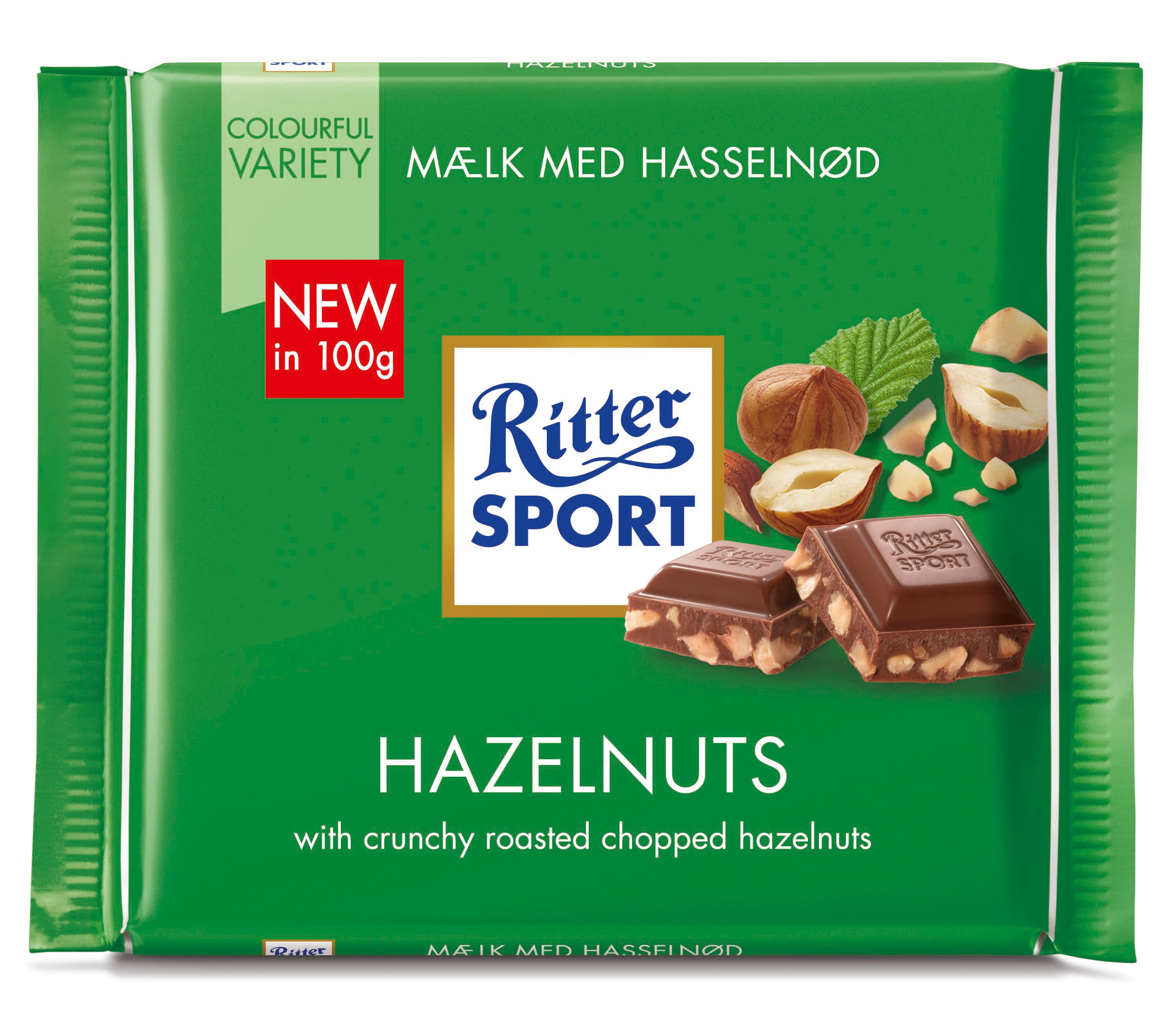 Ritter Sport 100g Hazelnuts suklaalevy