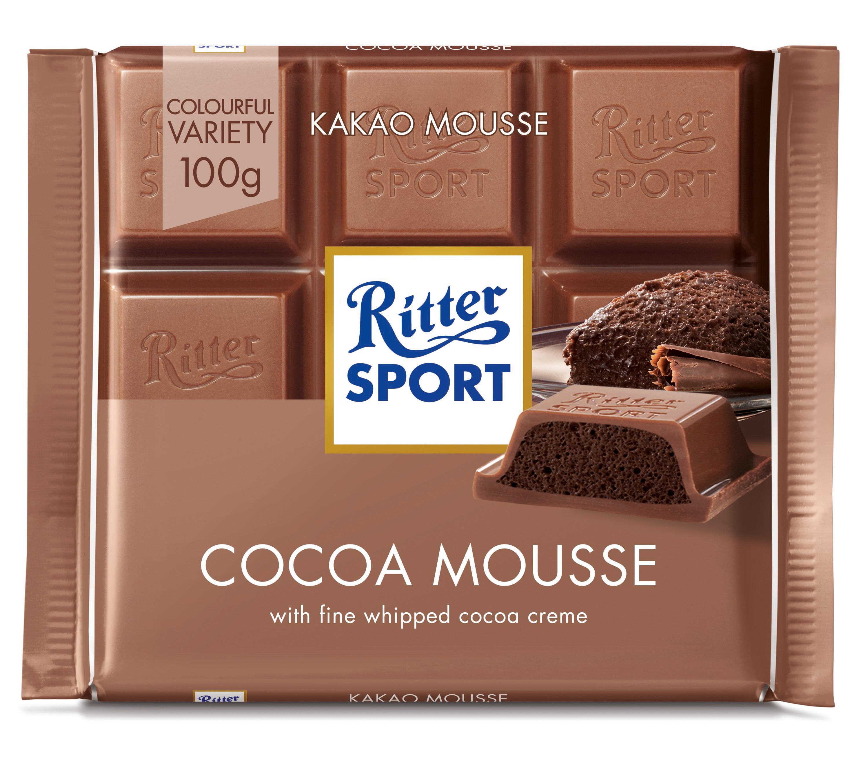 Ritter Sport Cocoa Mousse suklaalevy RFA 100g