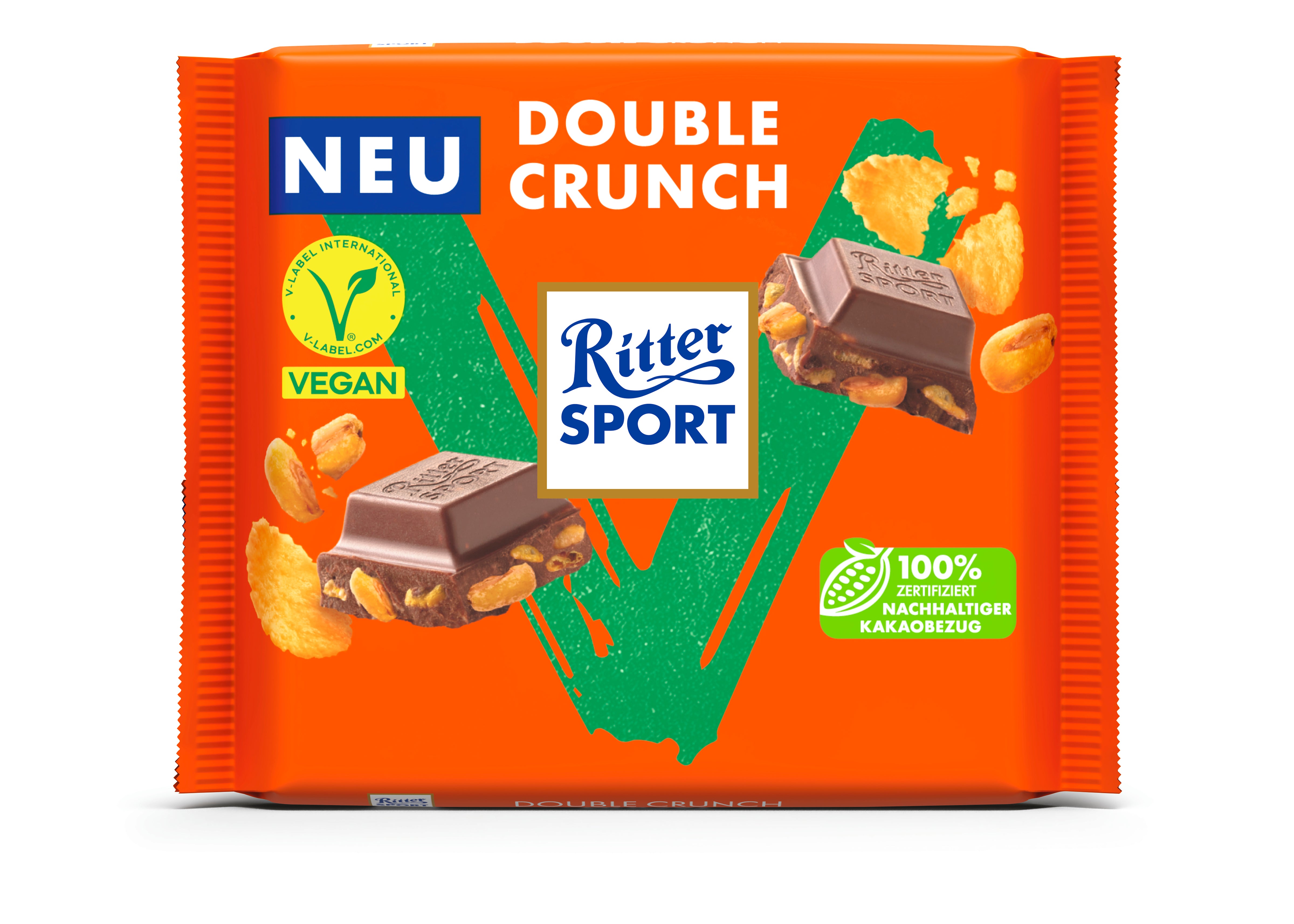 Ritter Sport  Double Crunch Vegaanisuklaa RFA 100g