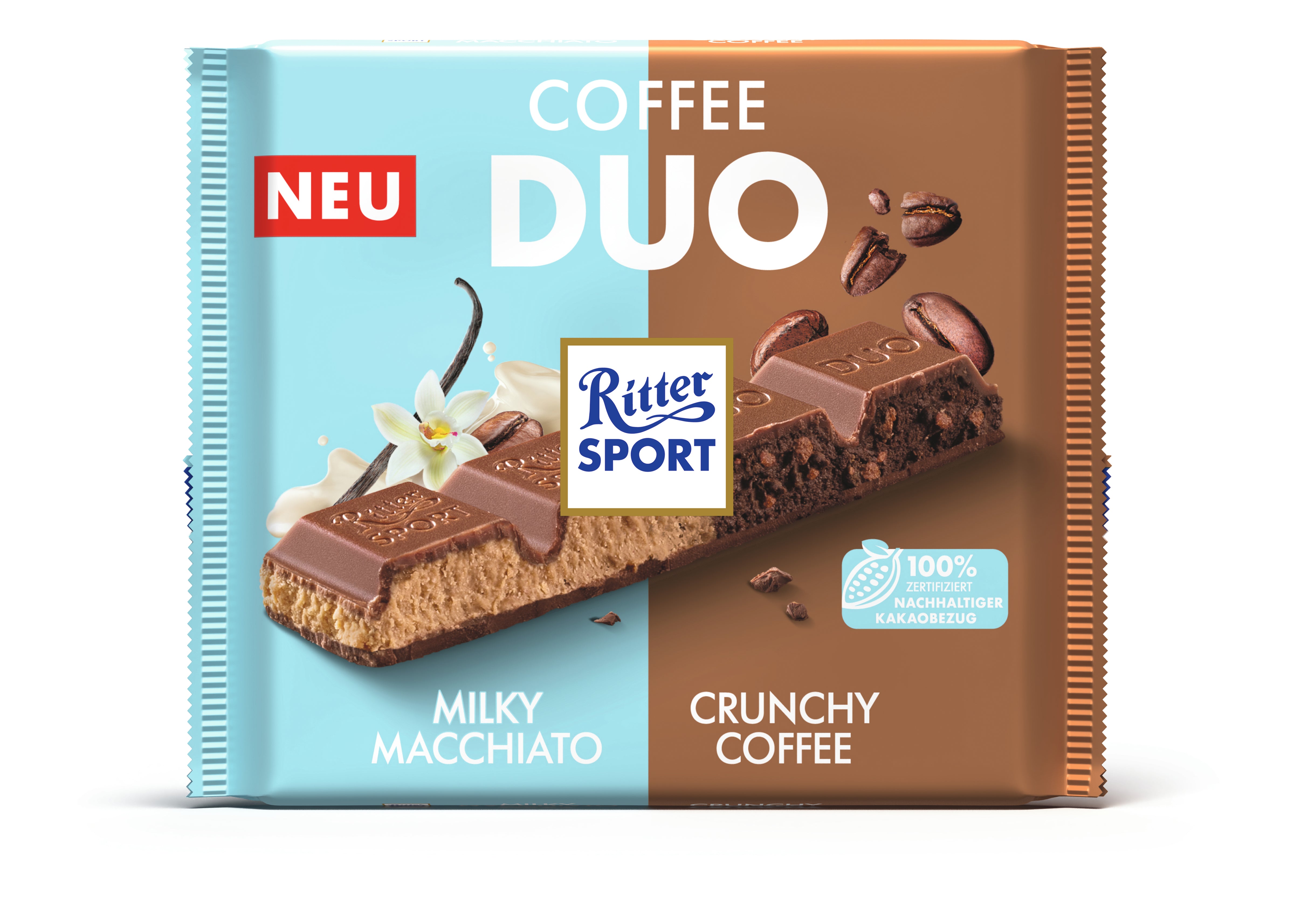 Ritter Sport Coffee Duo suklaalevy RFA 218g