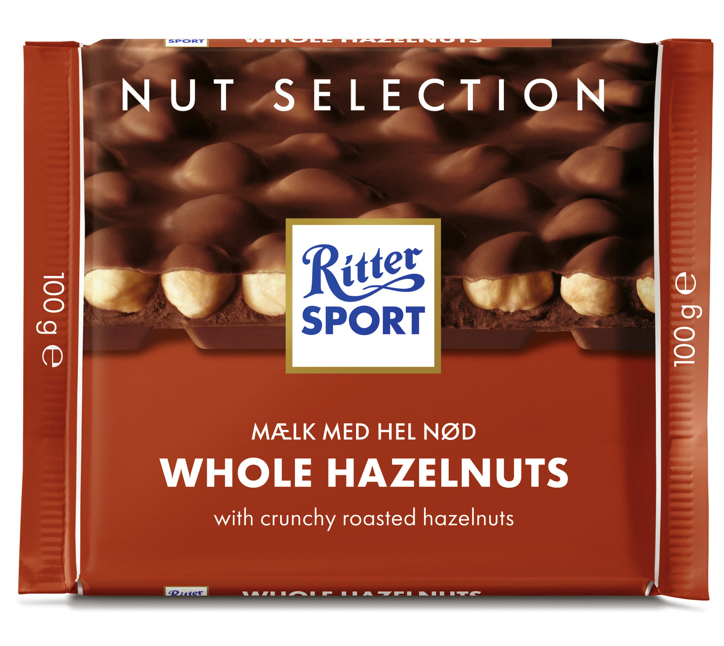 Ritter Sport Whole Hazelnuts suklaalevy RFA 100g