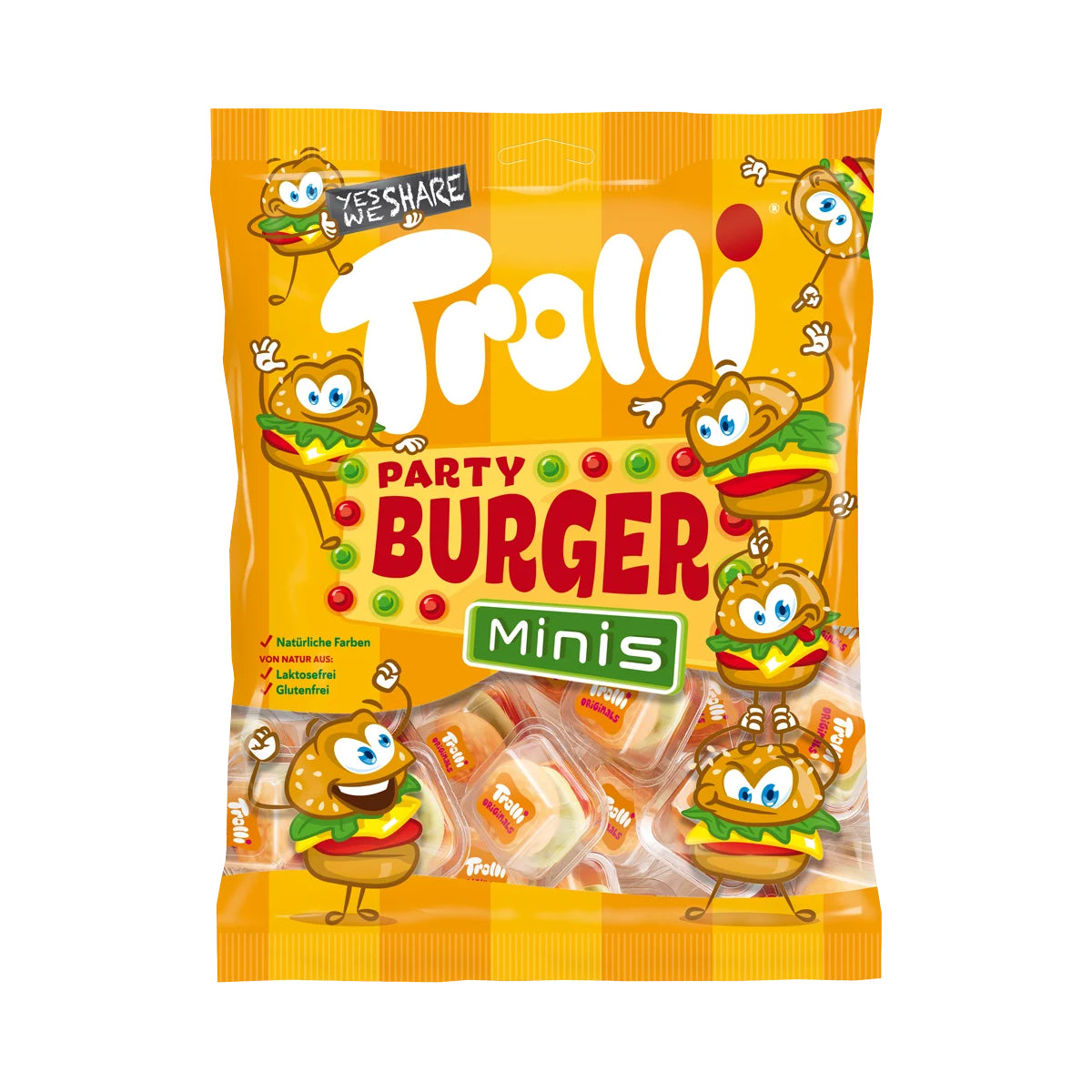 Trolli Mini Burger makeispussi 100g