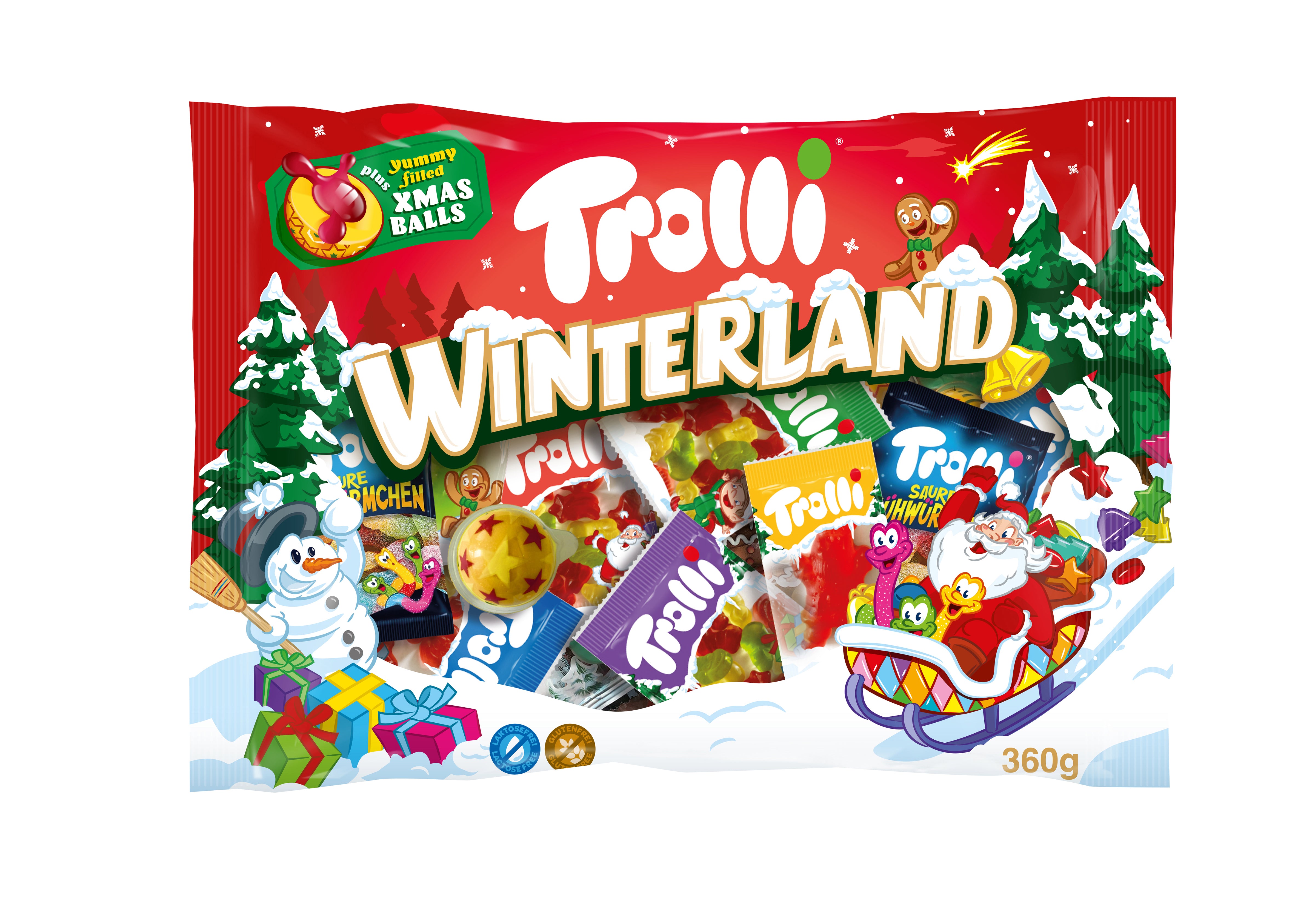 Trolli Winterland makeissekoitus 360g