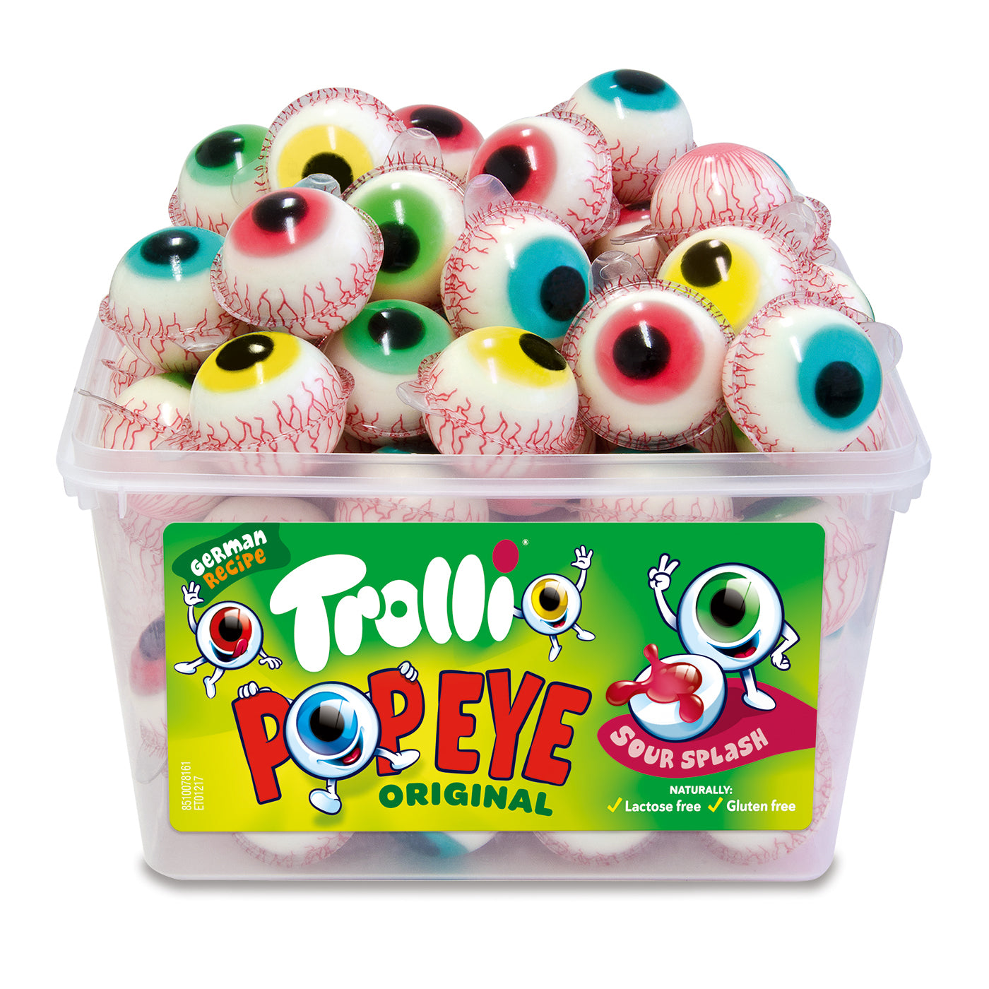 Trolli Pop-Eye silmämunarasia 60 kpl/n.1,1kg