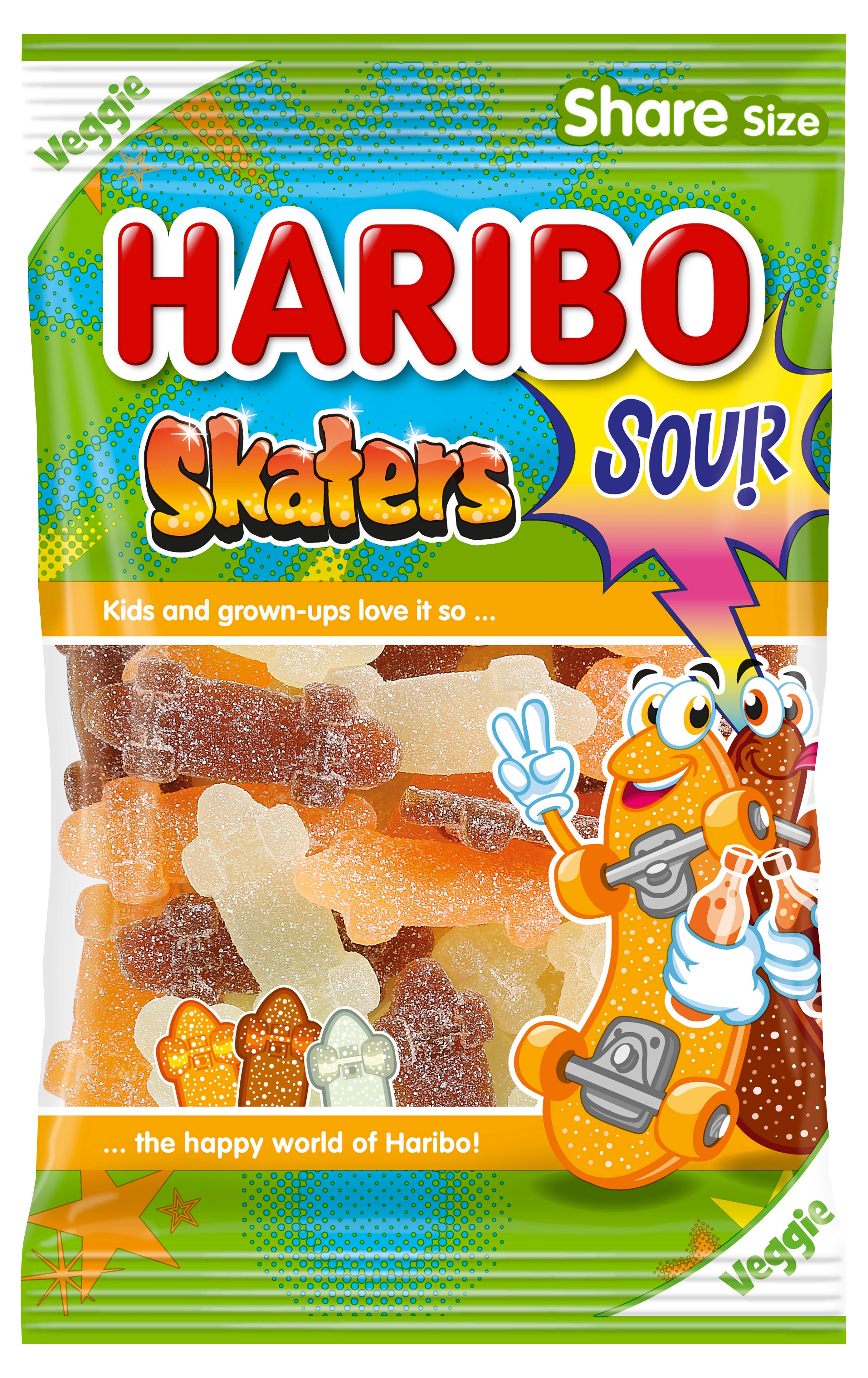 HARIBO Skaters 320 g karkkipussi