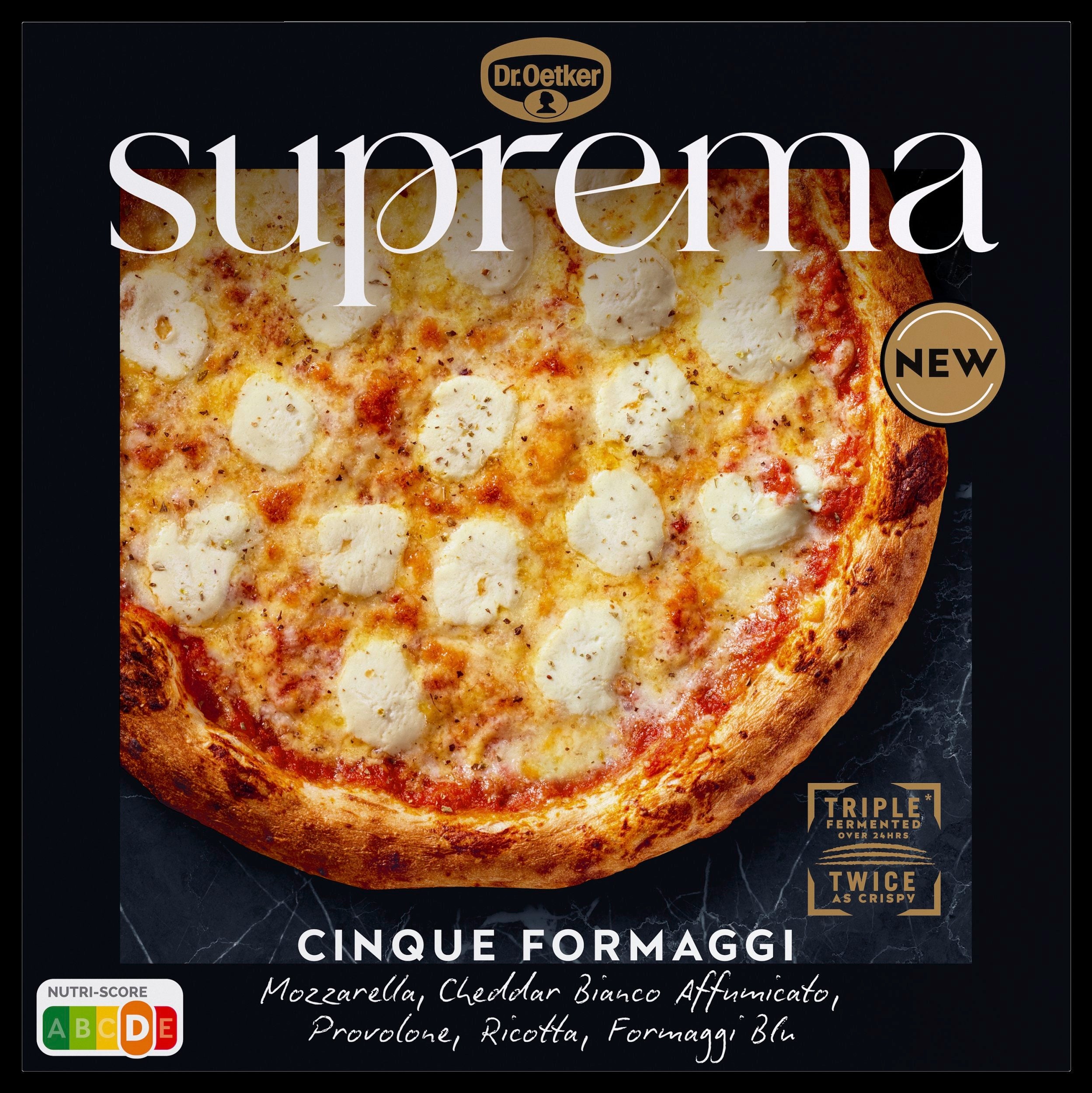 Dr. Oetker Suprema Cinque Formaggi pakastepizza 492 g