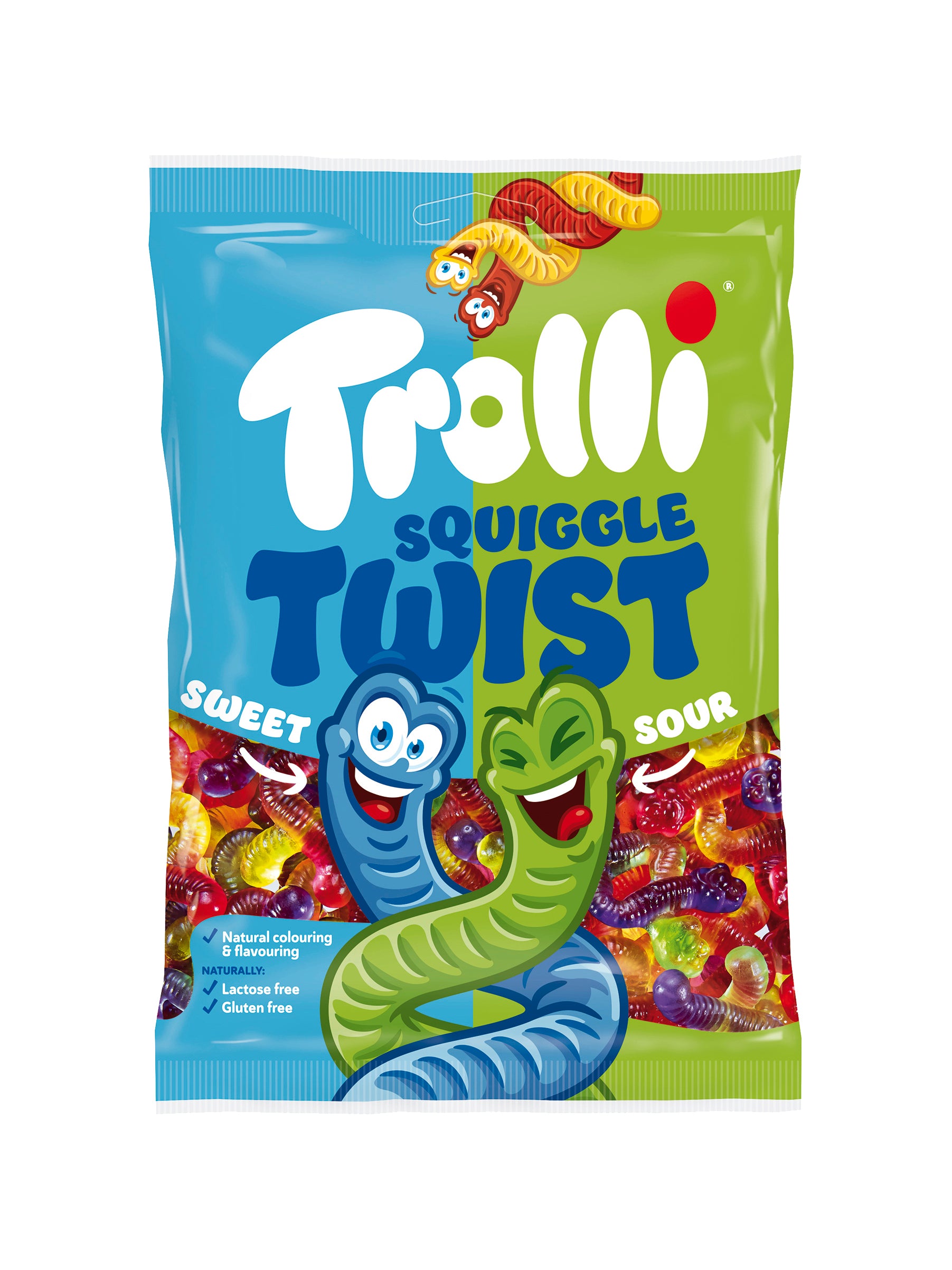 Trolli Squiggles Twist hedelmämakeissekoitus 100g