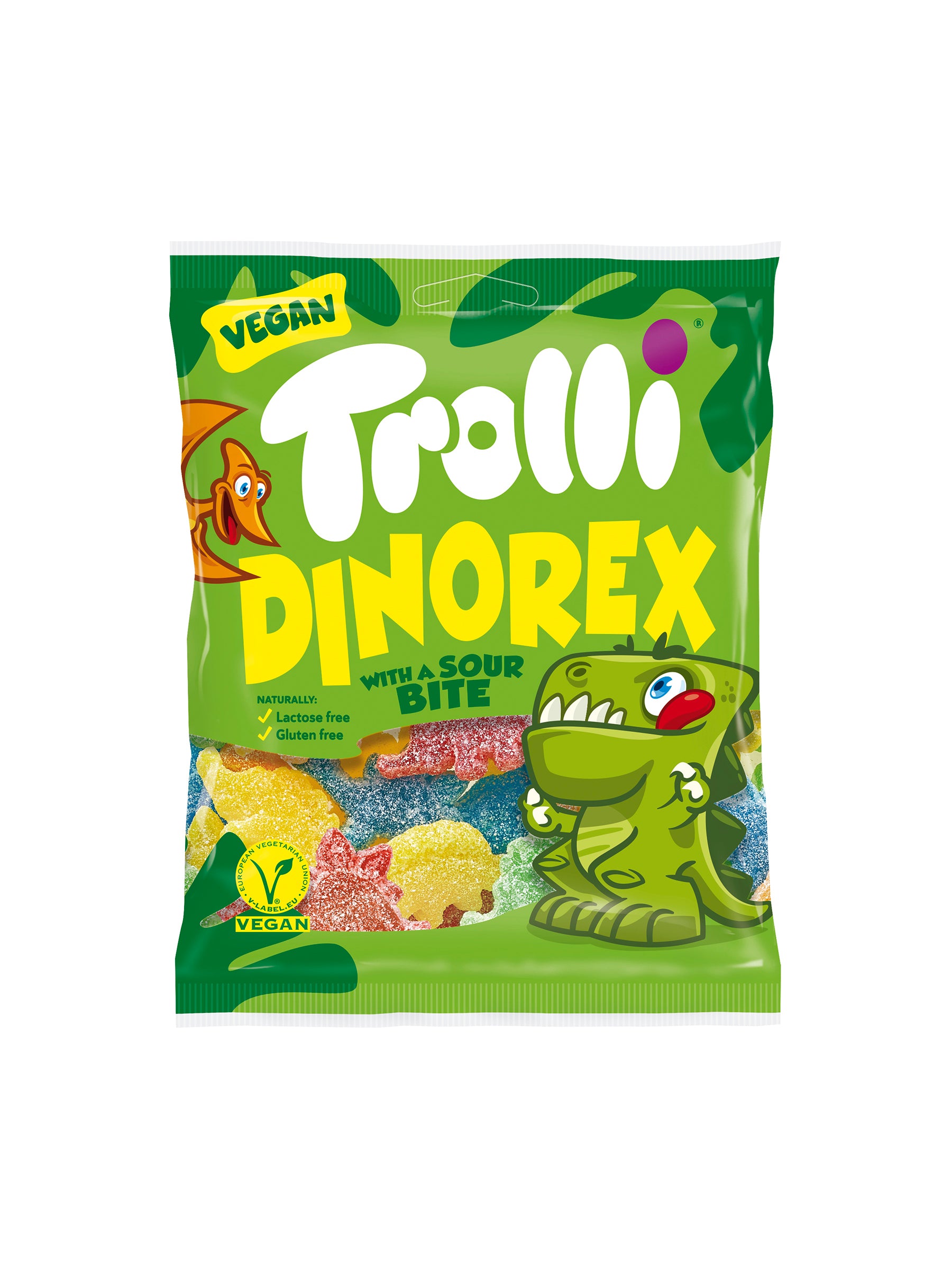 Trolli Dino Rex xtra sour makeissekoitus 100g