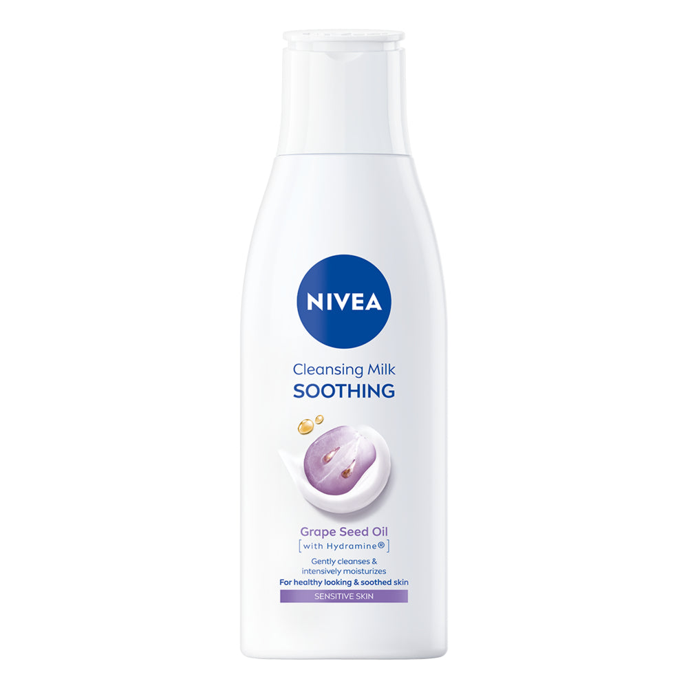 NIVEA 200ml Soothing Cleansing Milk -puhdistusemulsio