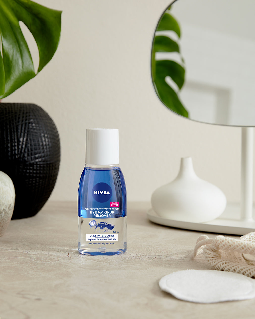 NIVEA 125ml Double Effect Eye Make-up Remover -silmämeikinpoistoaine