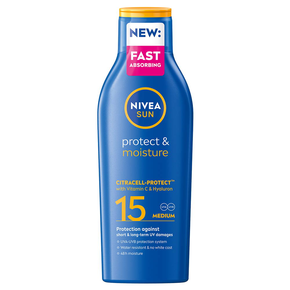 NIVEA SUN Lotion solaire protectrice et hydratante 200 ml SK15 -aurinkosuojavoide