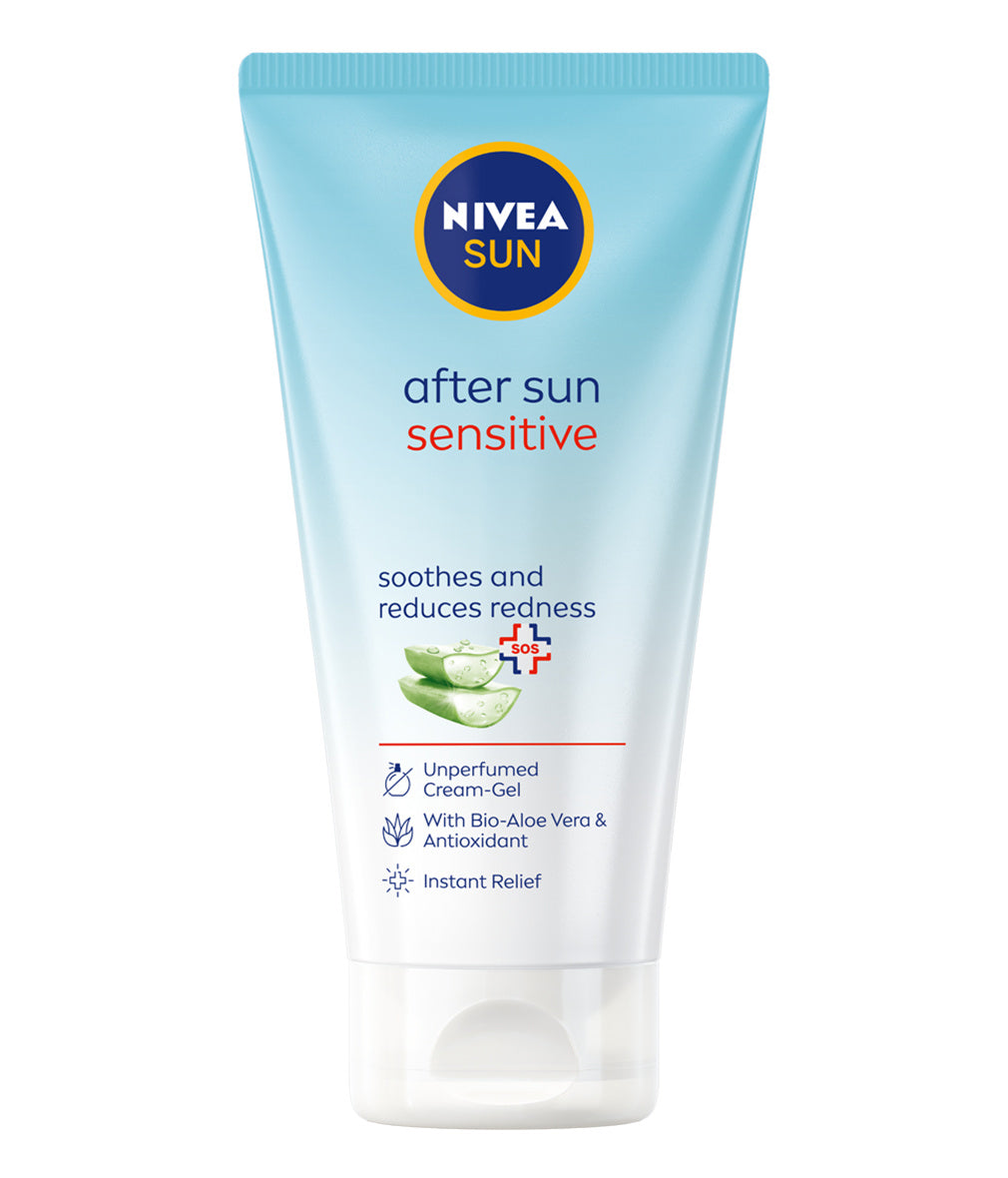 NIVEA SUN Gel-crème après-soleil pour peaux sensibles 175 ml - geelivoide