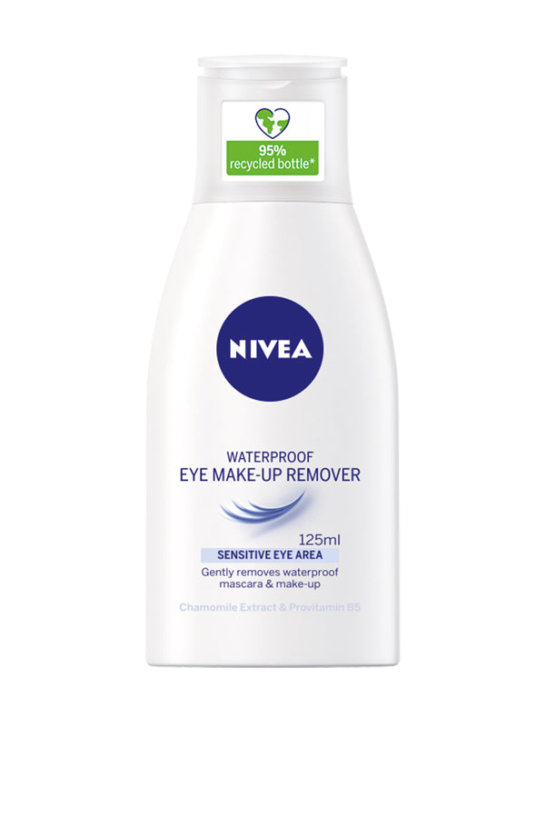 NIVEA 125ml Waterproof Eye Make-Up Remover -silmämeikinpoistoaine