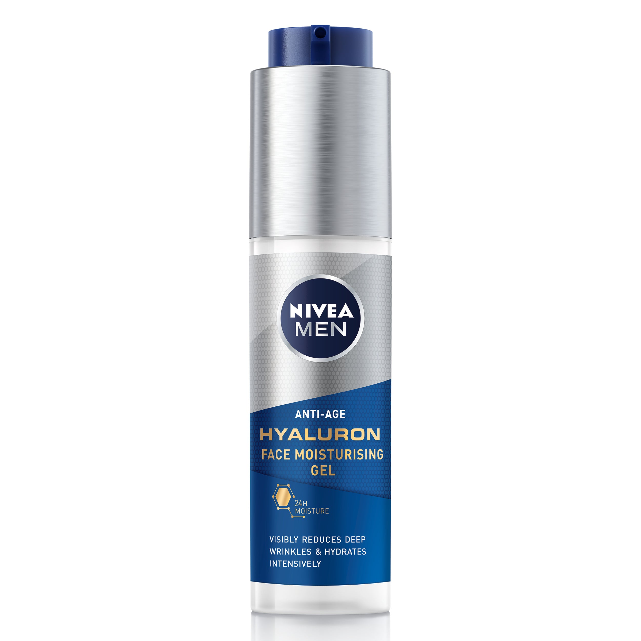 NIVEA MEN 50ml Anti-Age Hyaluron Face Moisturising Gel -kasvogeeli
