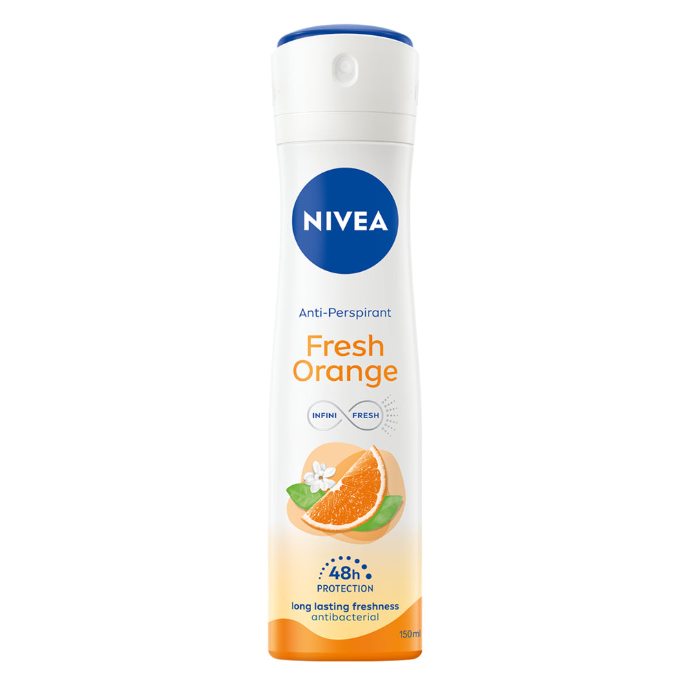 NIVEA 150ml Fresh Orange Deo Spray -antiperspirantti