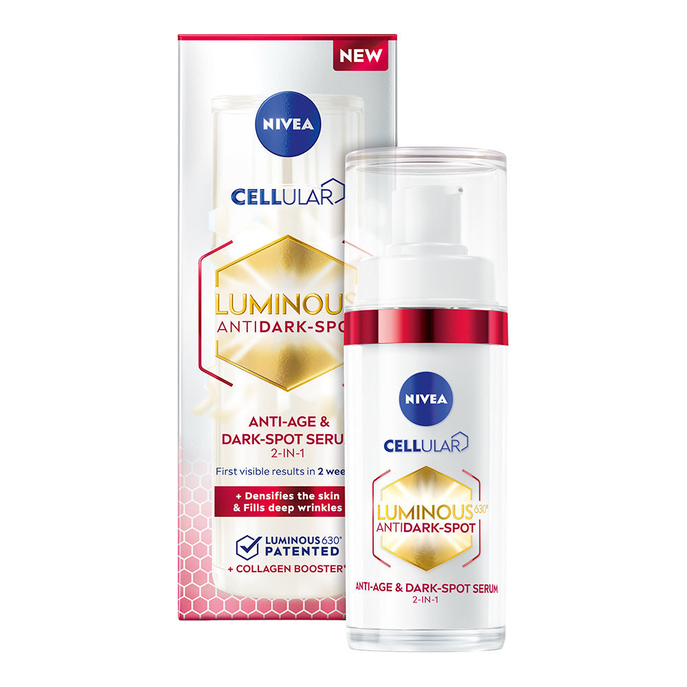 NIVEA 30ml Cellular Luminous630 Anti-Age & Dark-Spot Serum -kasvoseerumi