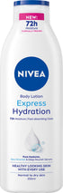 NIVEA 250ml Express Hydration Body Lotion -vartaloemulsio