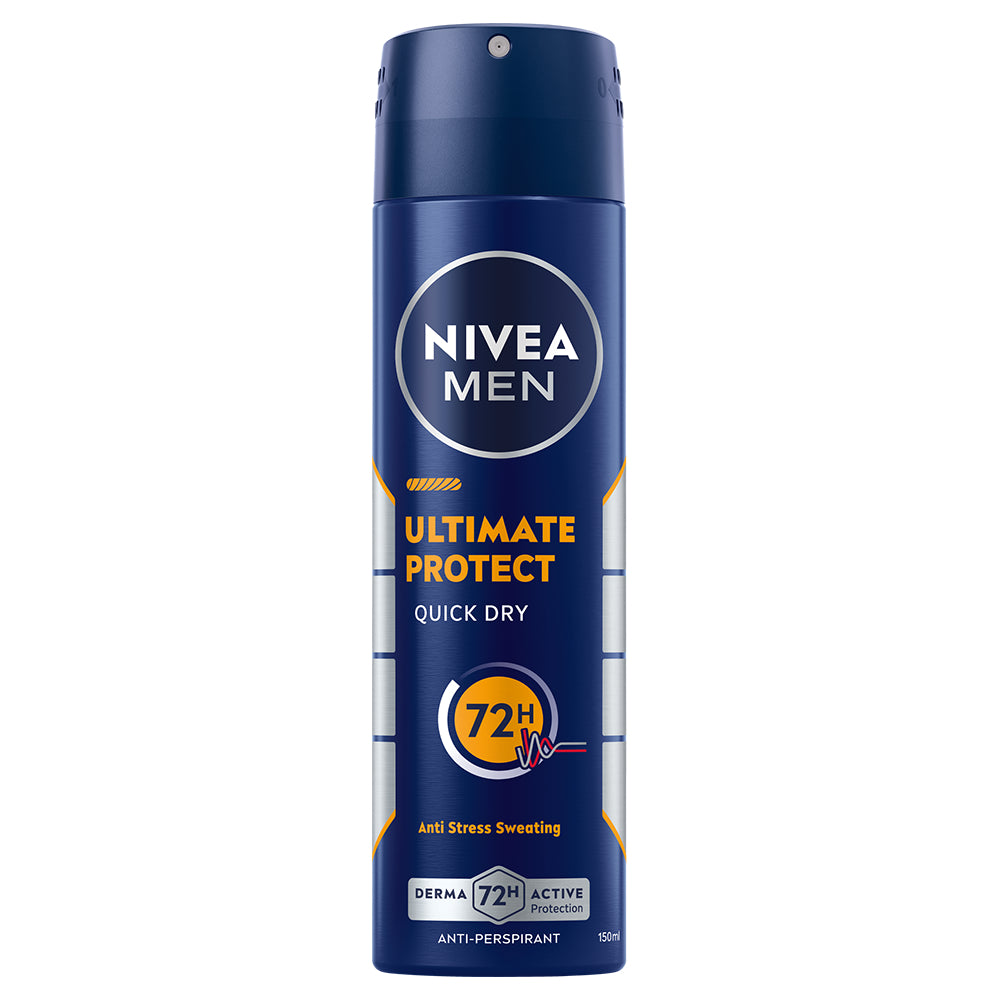 NIVEA MEN 150ml Ultimate Protect Deo Spray -antiperspirantti