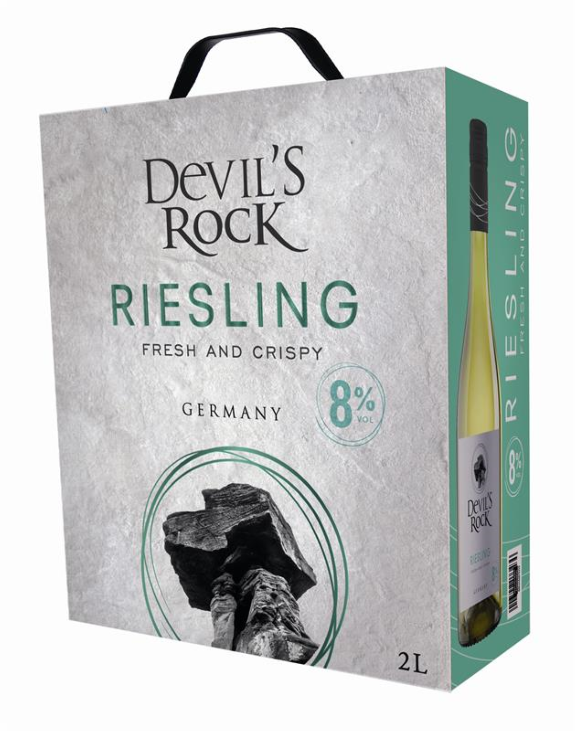 Devil's Rock Riesling 8 til-% 2L BIB valkoviini