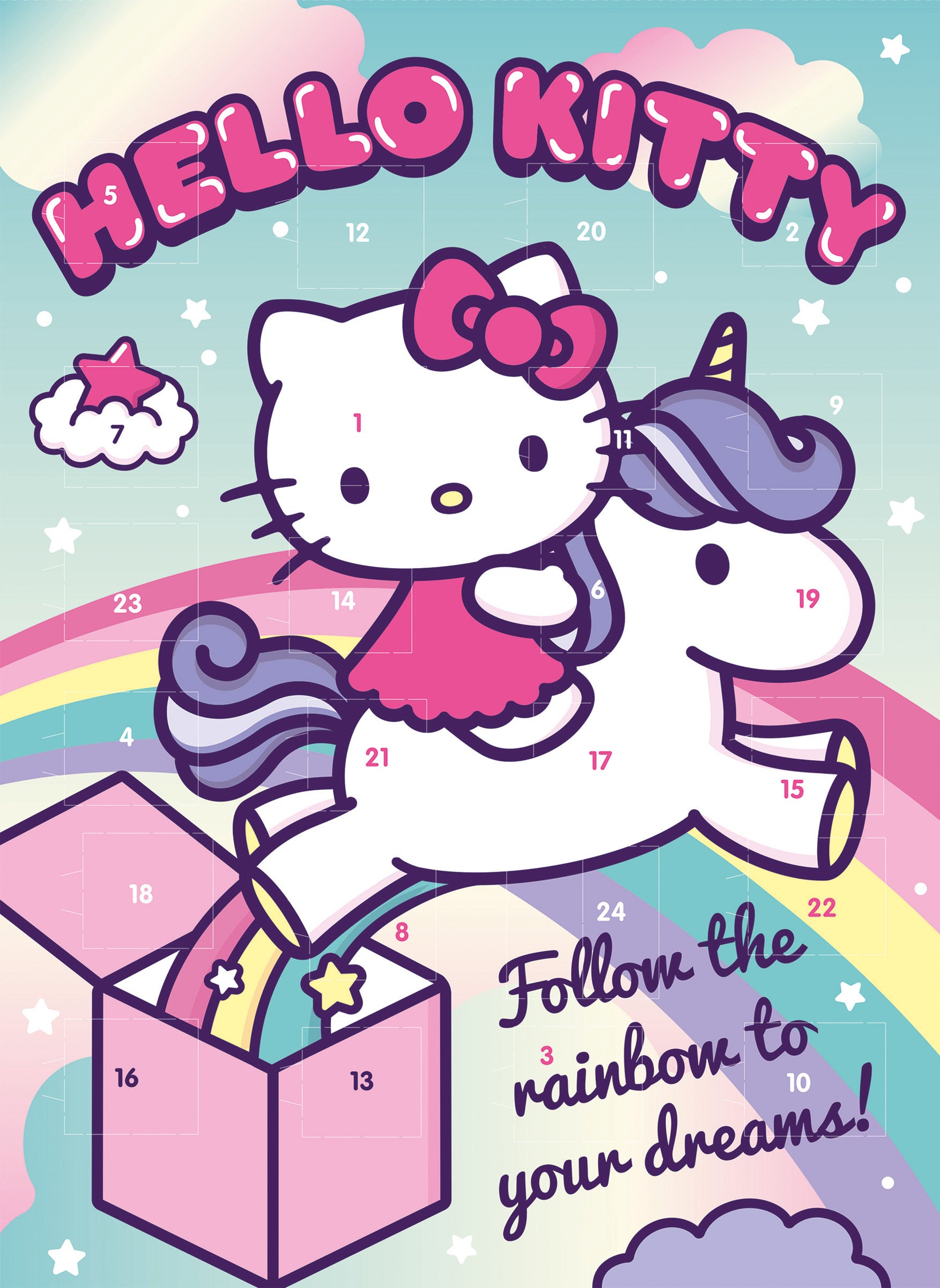 Windel joulukalenteri hello kitty 75g