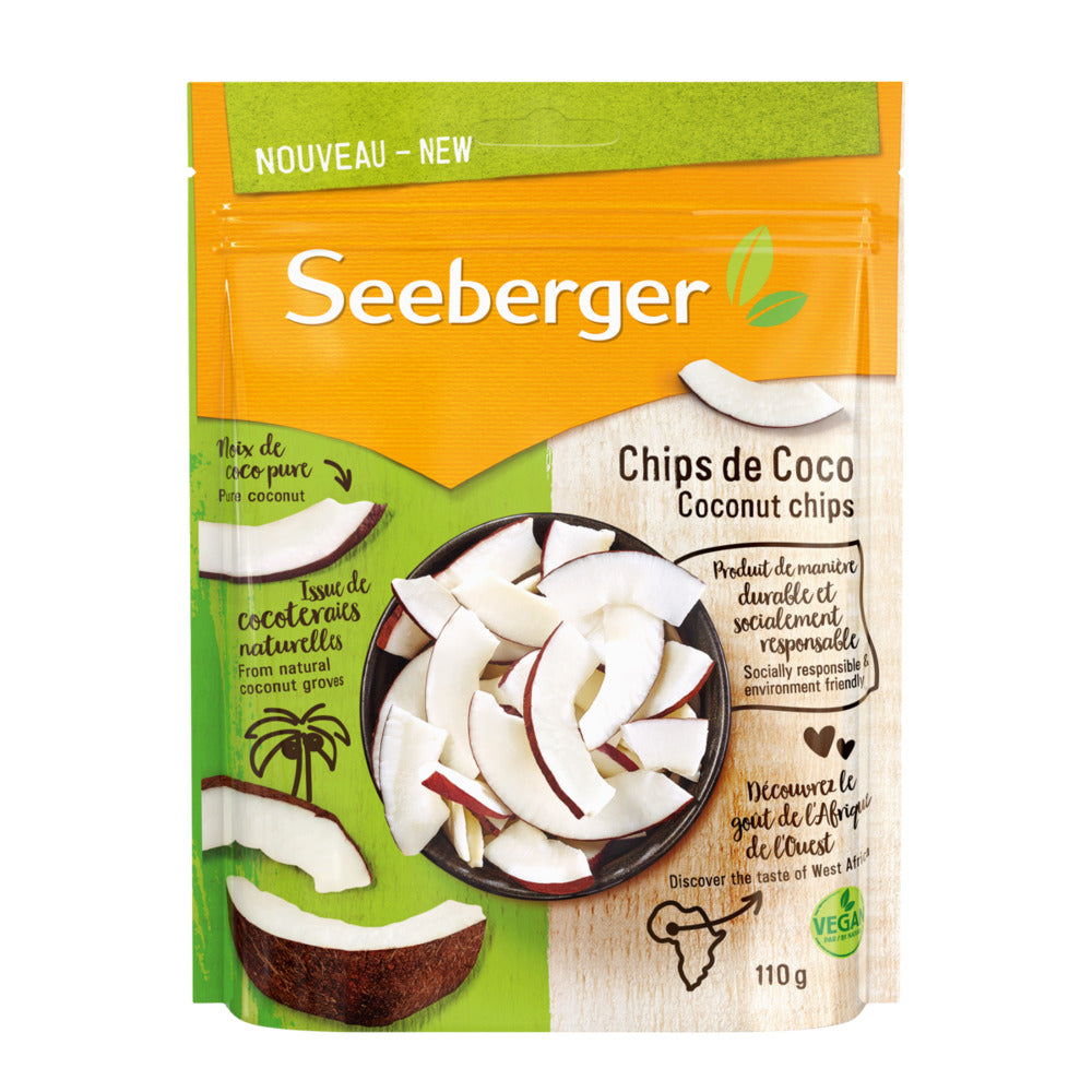 Seeberger Chips de Coco - Kookoslastut 110g