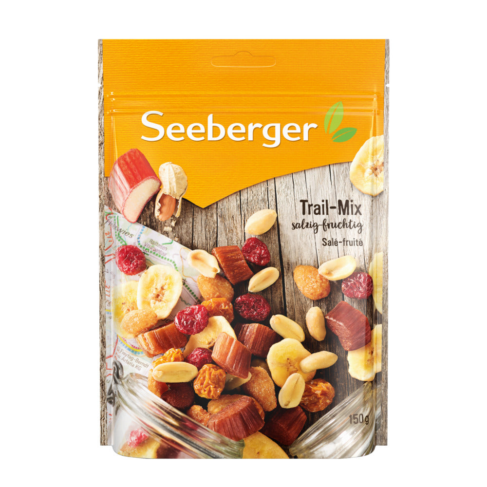 Seeberger Trail Mix - Salty & Fruity pähkinä-hedelmäsekoitus 150g